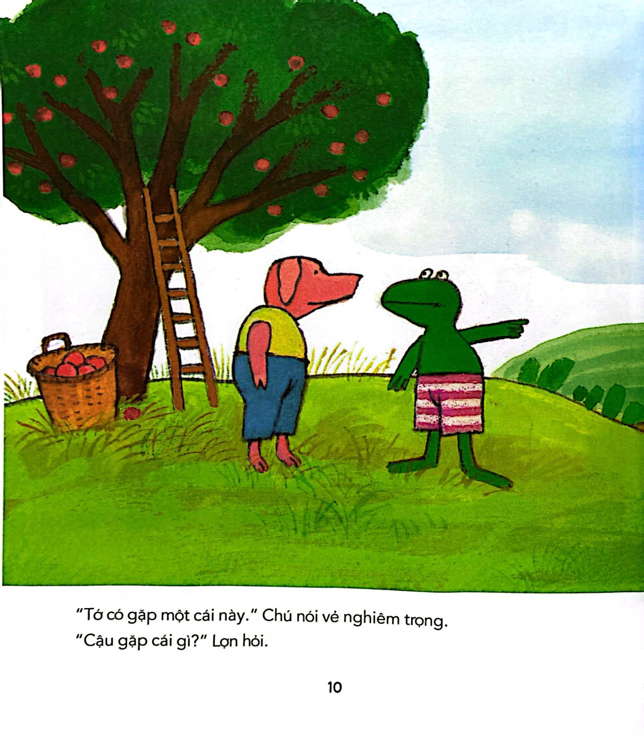 chuyện của ếch xanh - ếch xanh và chú chim nhỏ