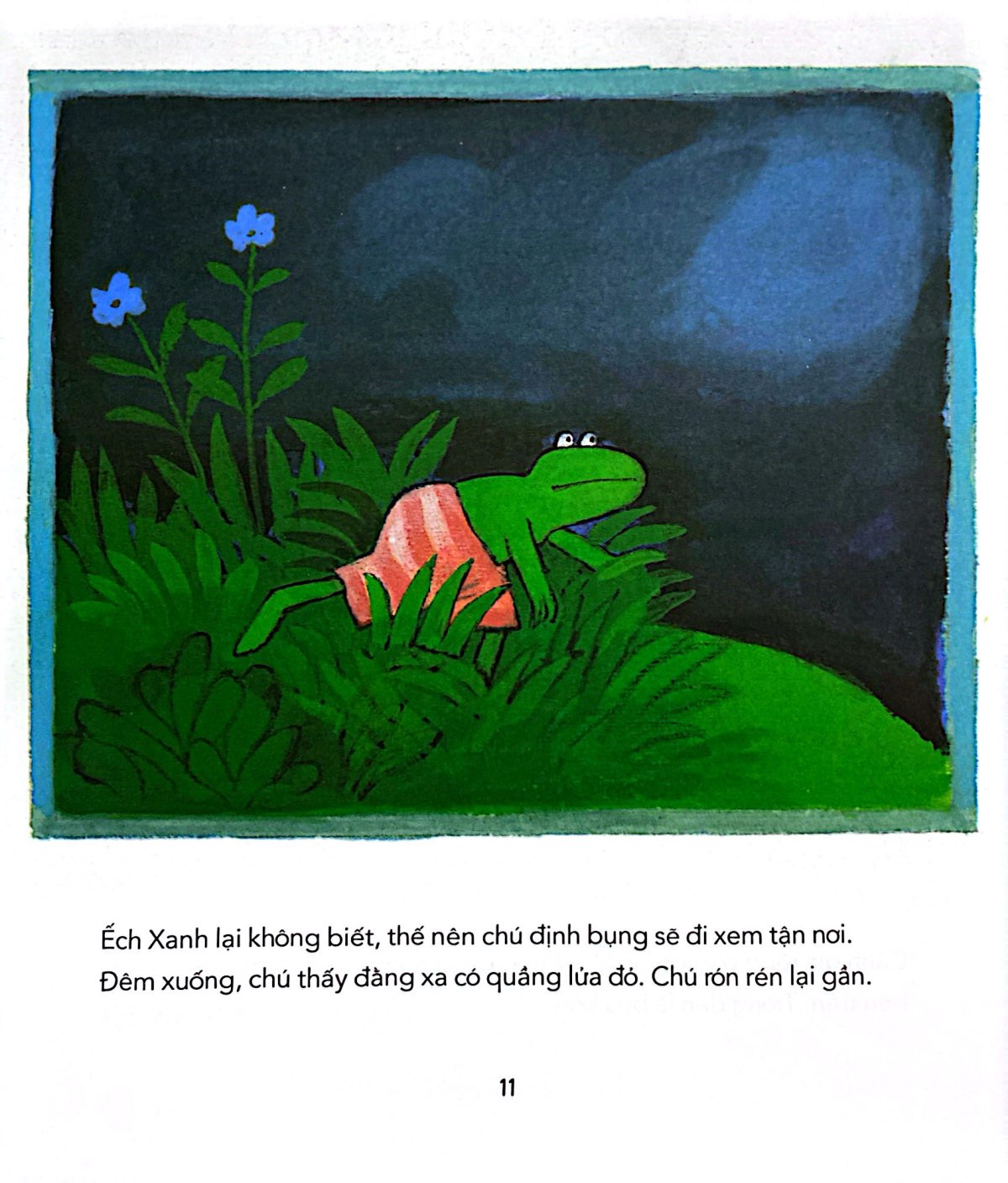 chuyện của ếch xanh - ếch xanh và kẻ lạ mặt