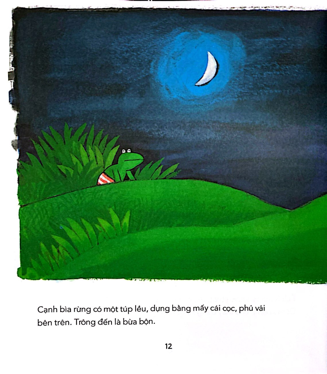 chuyện của ếch xanh - ếch xanh và kẻ lạ mặt