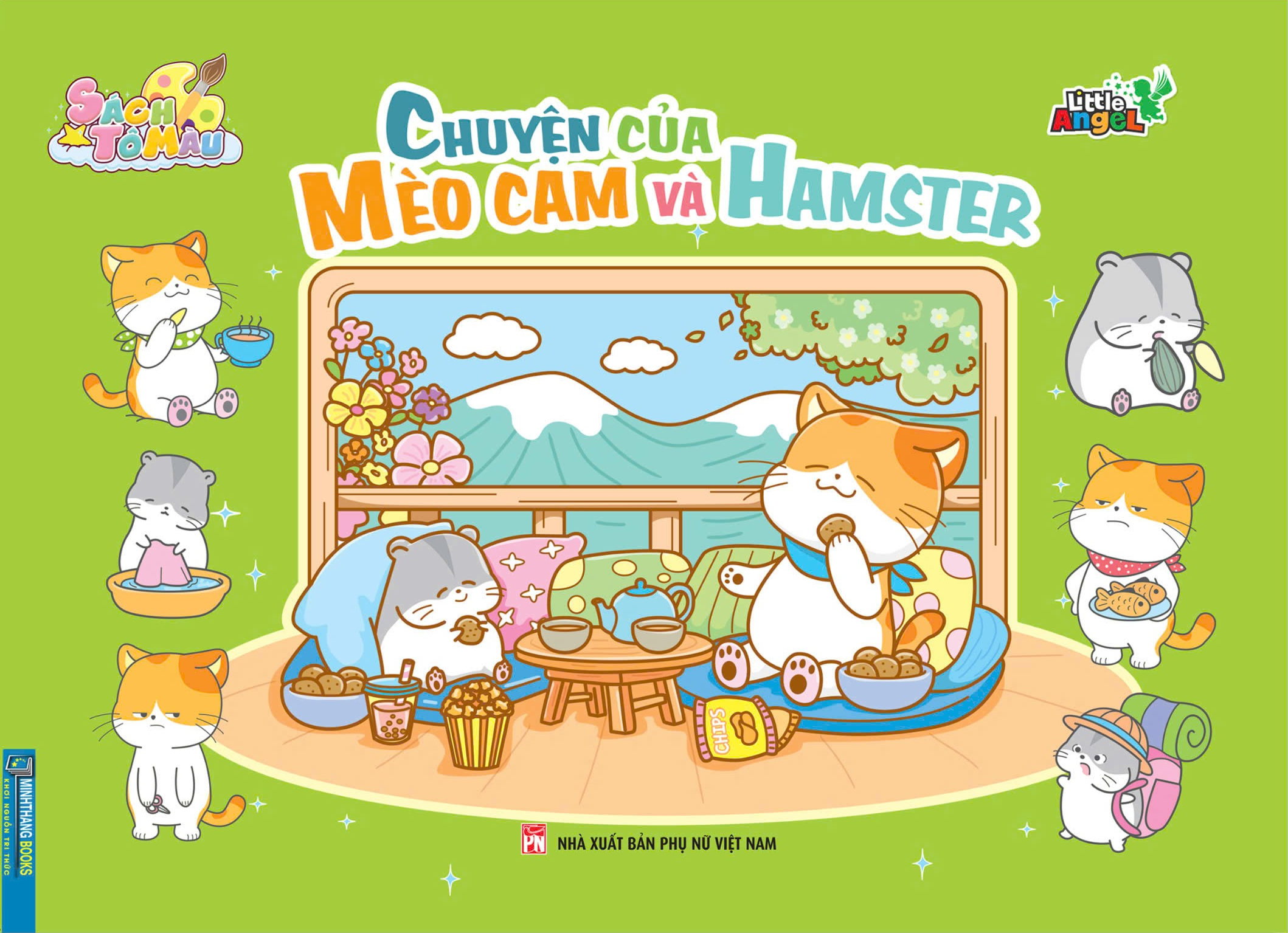 chuyện của mèo cam và hamster