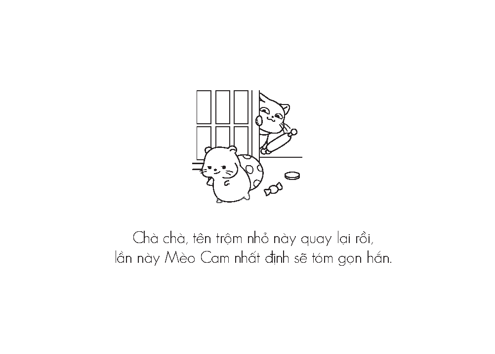 chuyện của mèo cam và hamster