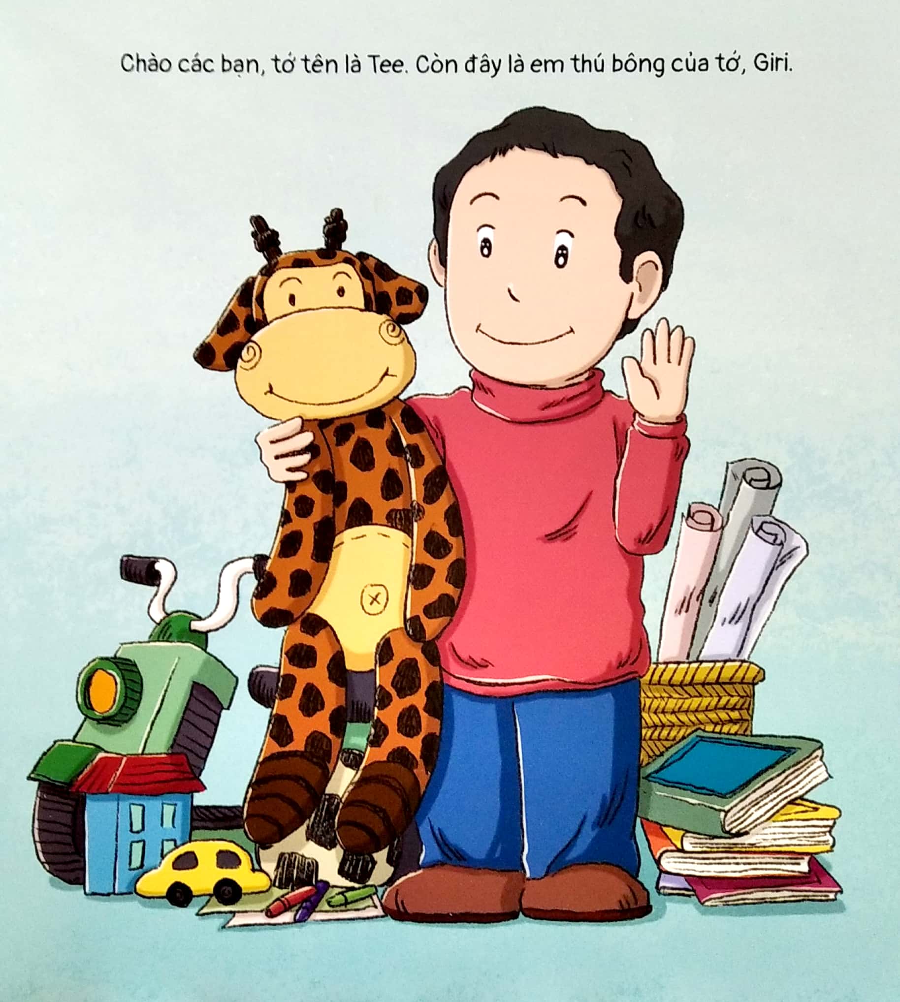chuyện của tee và giri - em thú bông sinh đôi