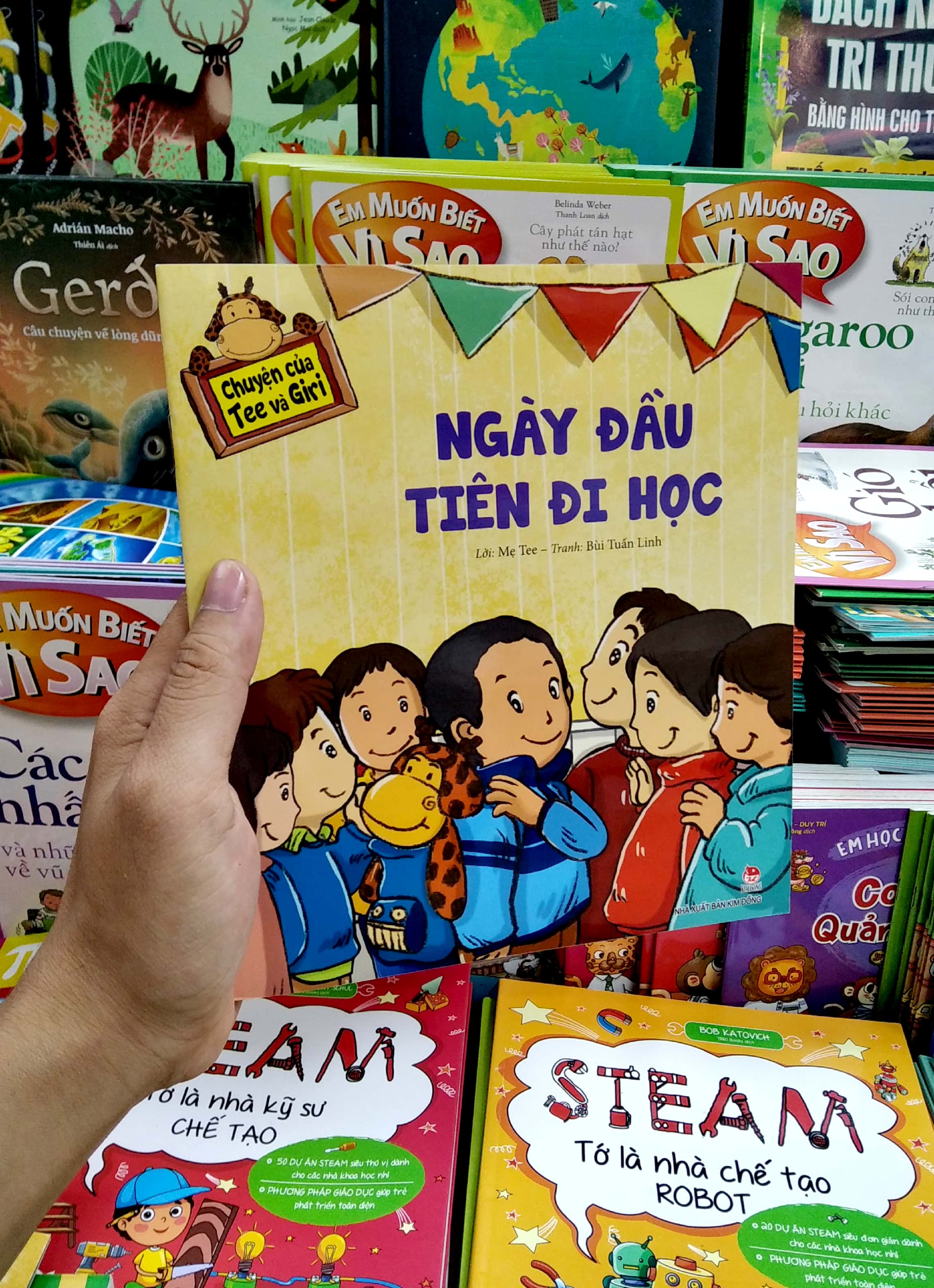 chuyện của tee và giri - ngày đầu tiên đi học