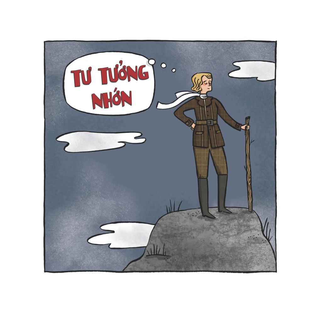 chuyện dài thành chuyện ngắn - 100 tác phẩm kinh điển và nổi tiếng trong 3 khung tranh