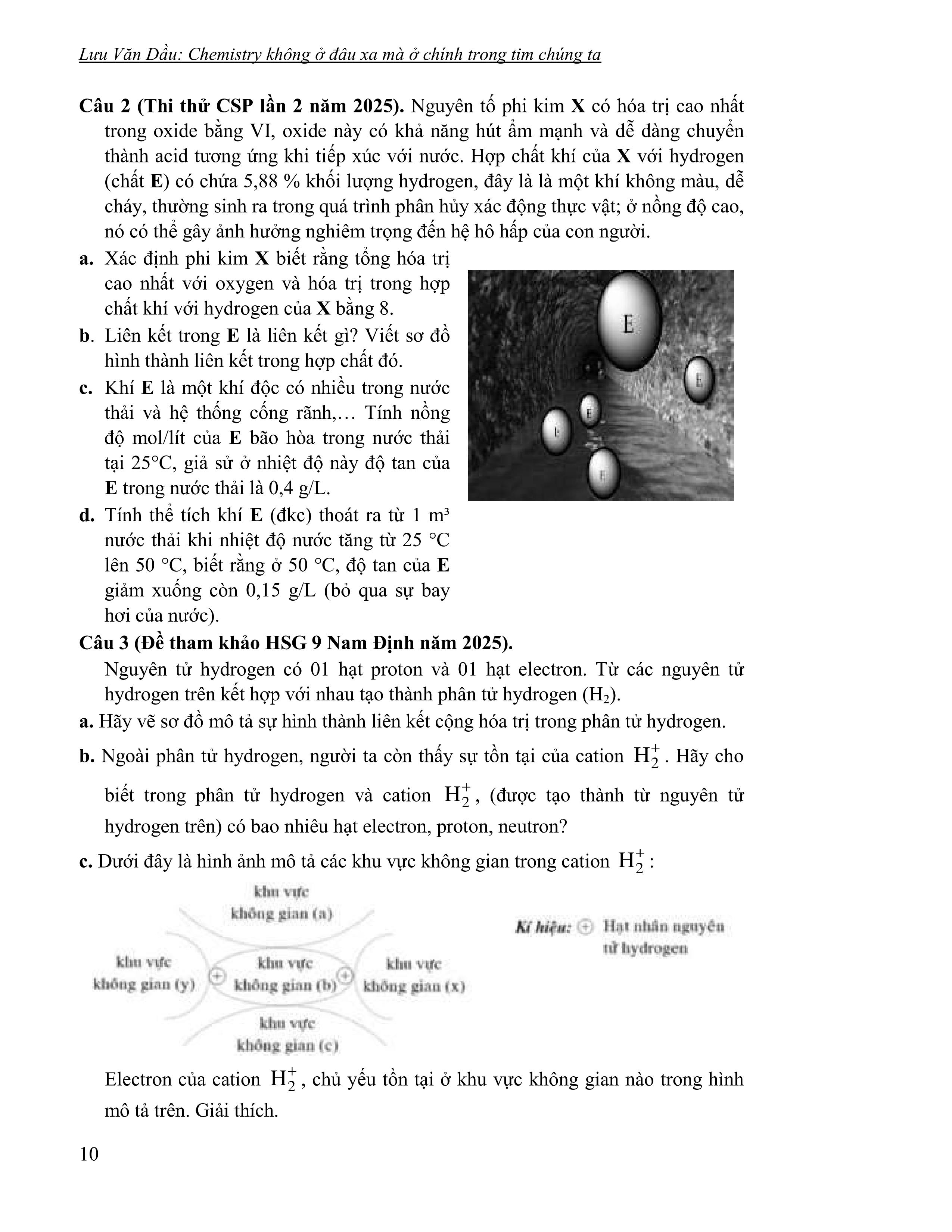 Chuyen De Boi Duong Hoc Sinh Gioi On Thi Vao Lop 10 Chuyen Hoa - Phan Hoa Vo Co
