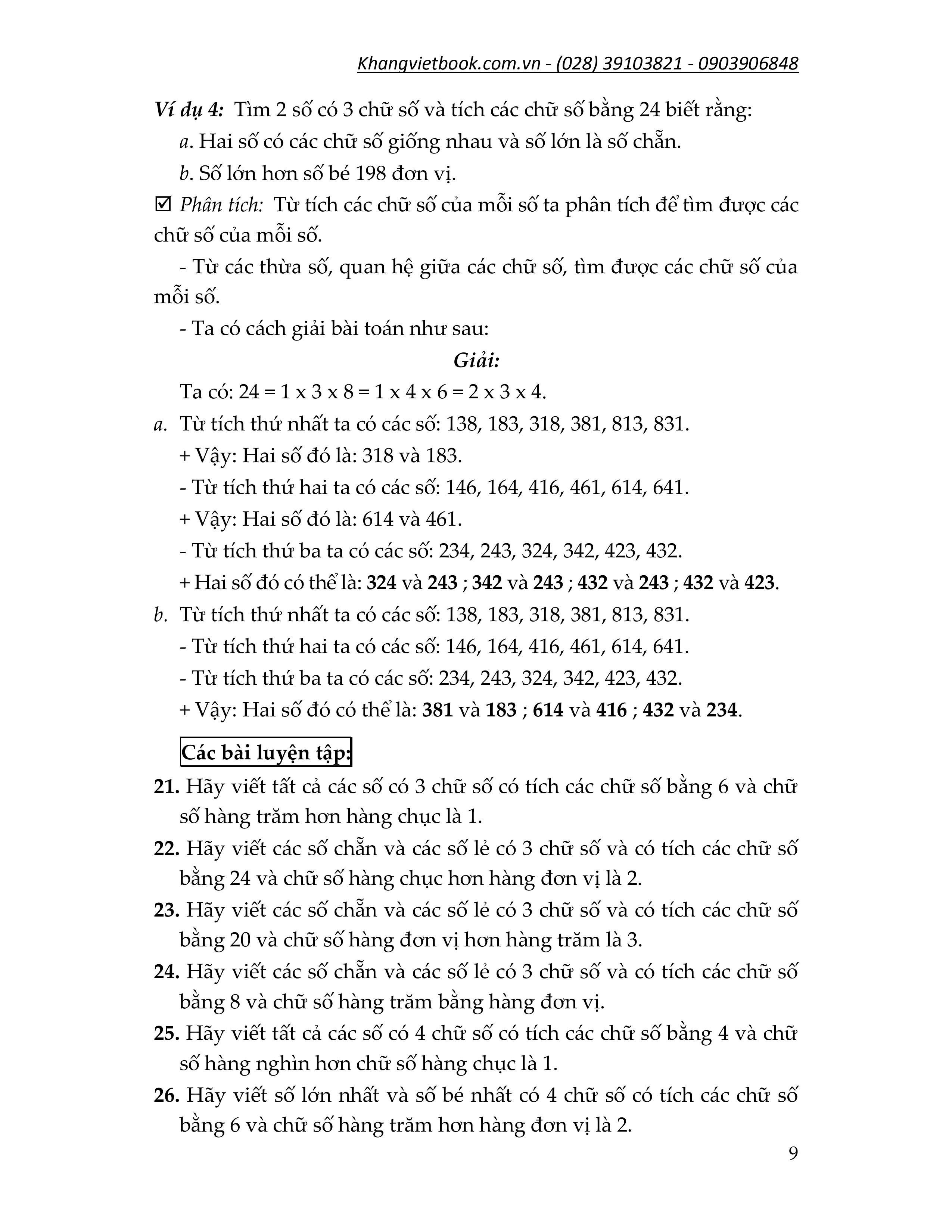 chuyên đề bồi dưỡng học sinh giỏi toán 3