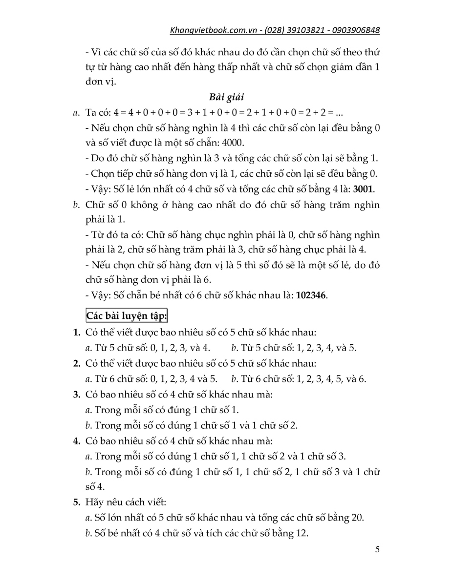 chuyên đề bồi dưỡng học sinh giỏi toán 4