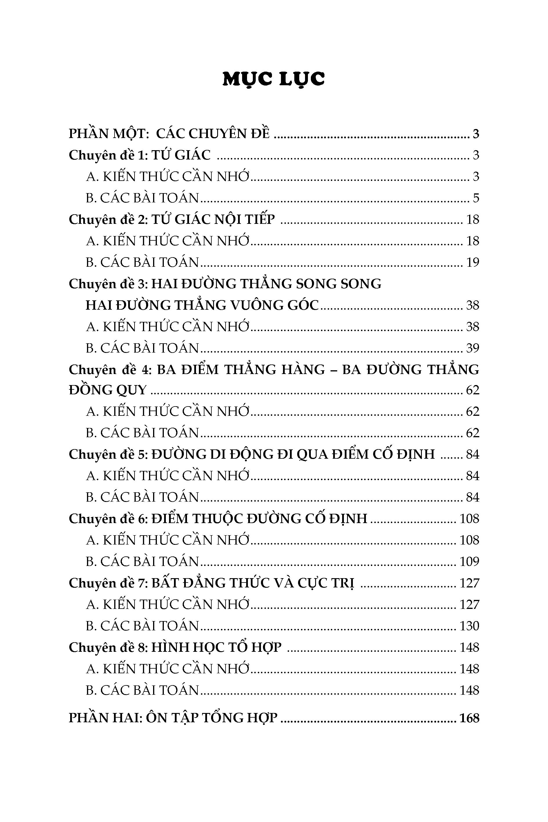 chuyên đề bồi dưỡng học sinh khá giỏi toán thcs phần hình học