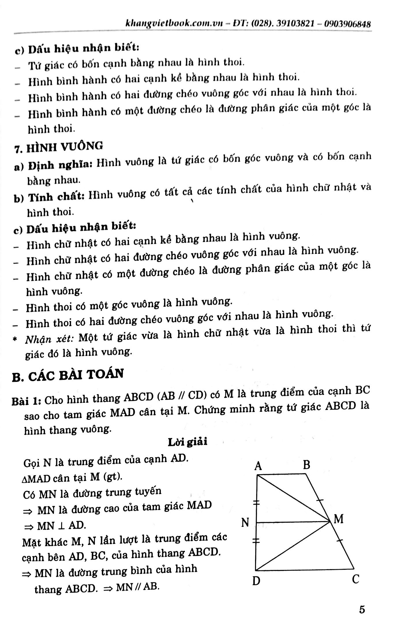 chuyên đề bồi dưỡng học sinh khá giỏi toán thcs phần hình học