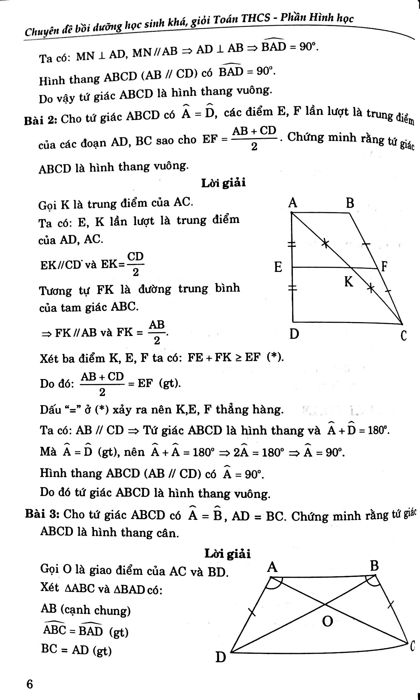 chuyên đề bồi dưỡng học sinh khá giỏi toán thcs phần hình học