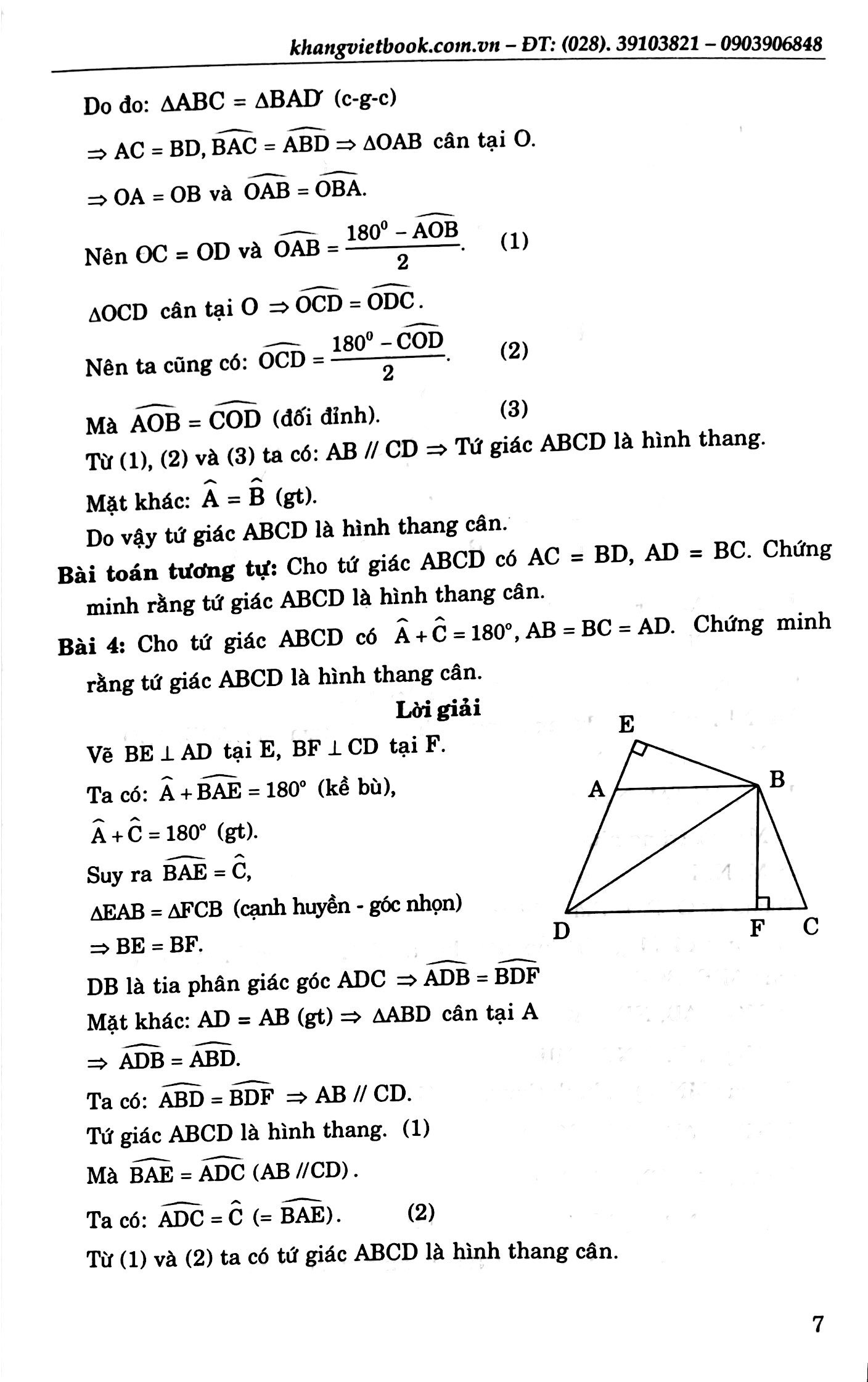 chuyên đề bồi dưỡng học sinh khá giỏi toán thcs phần hình học