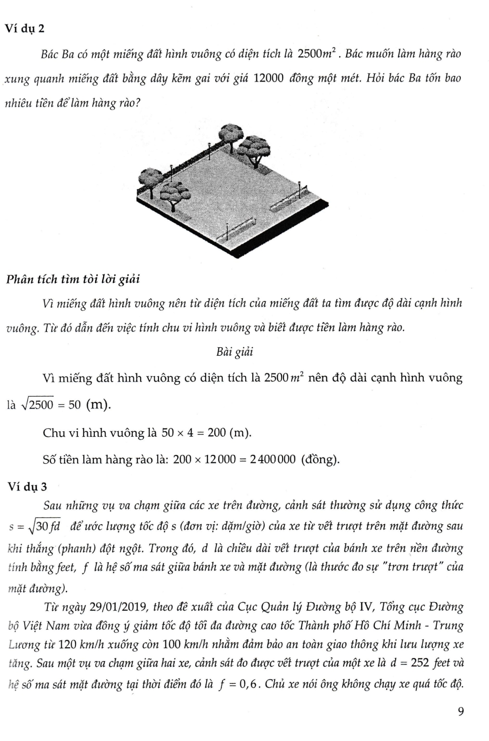 chuyên đề bồi dưỡng toán thực tế lớp 9