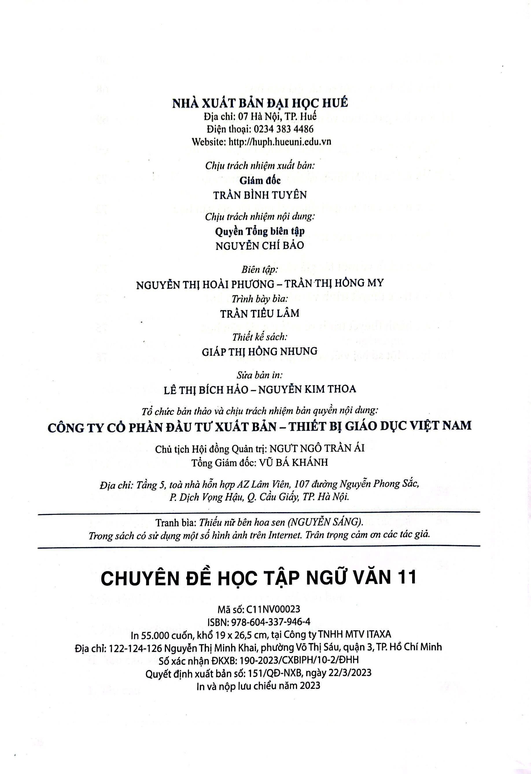 chuyên đề học tập ngữ văn 11 (cánh diều) (chuẩn)