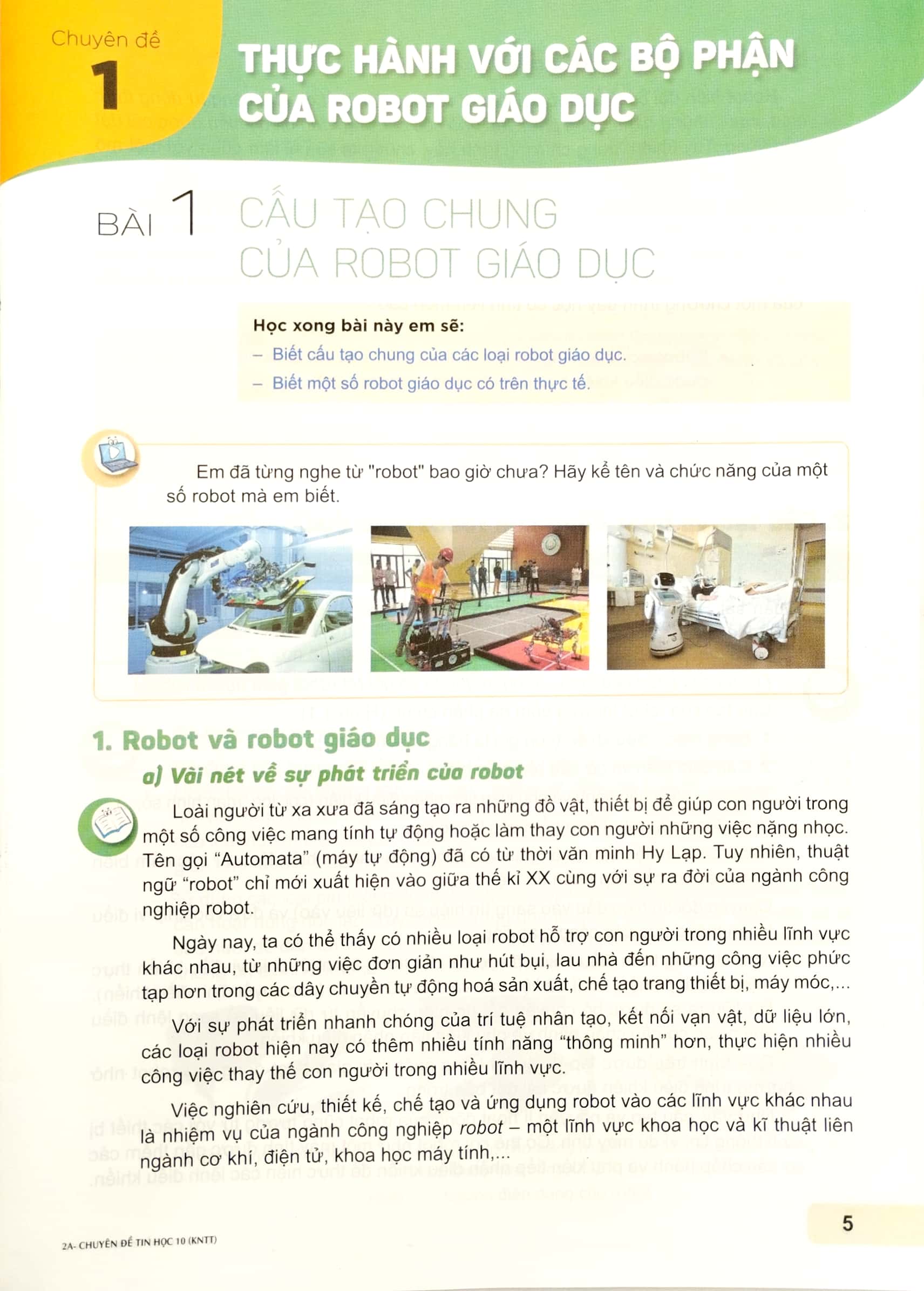 Chuyen De Hoc Tap Tin Hoc 10 - Khoa Hoc May Tinh (Ket Noi Tri Thuc) (Chuan)