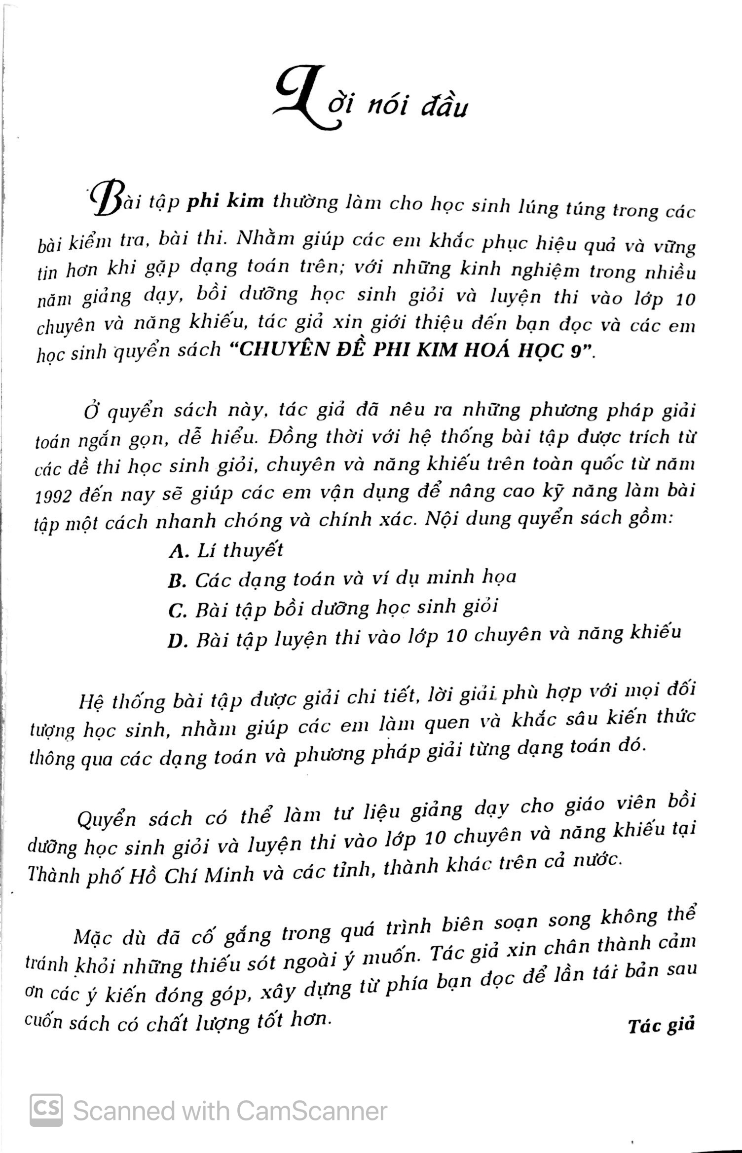 chuyên đề phi kim hóa học lớp 9