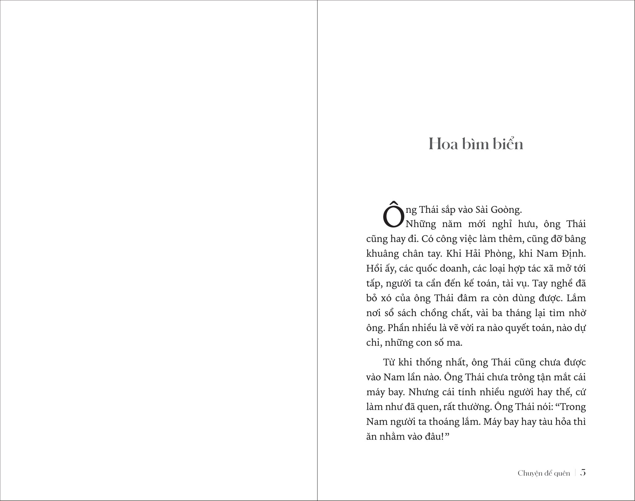 chuyện để quên