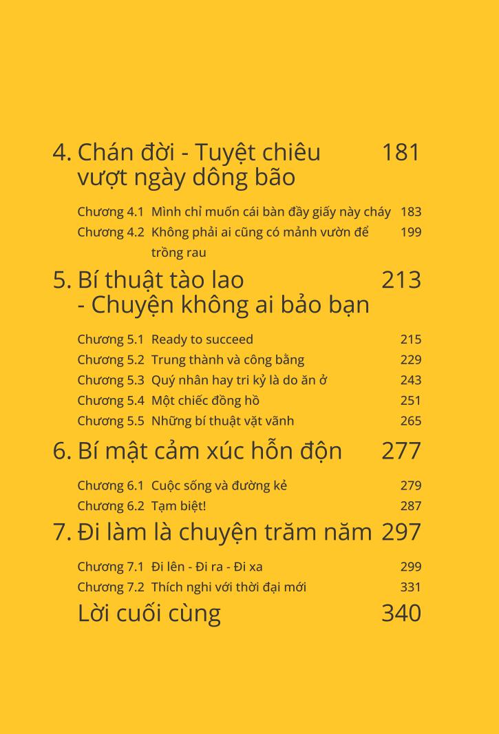 chuyện đi làm hết lòng
