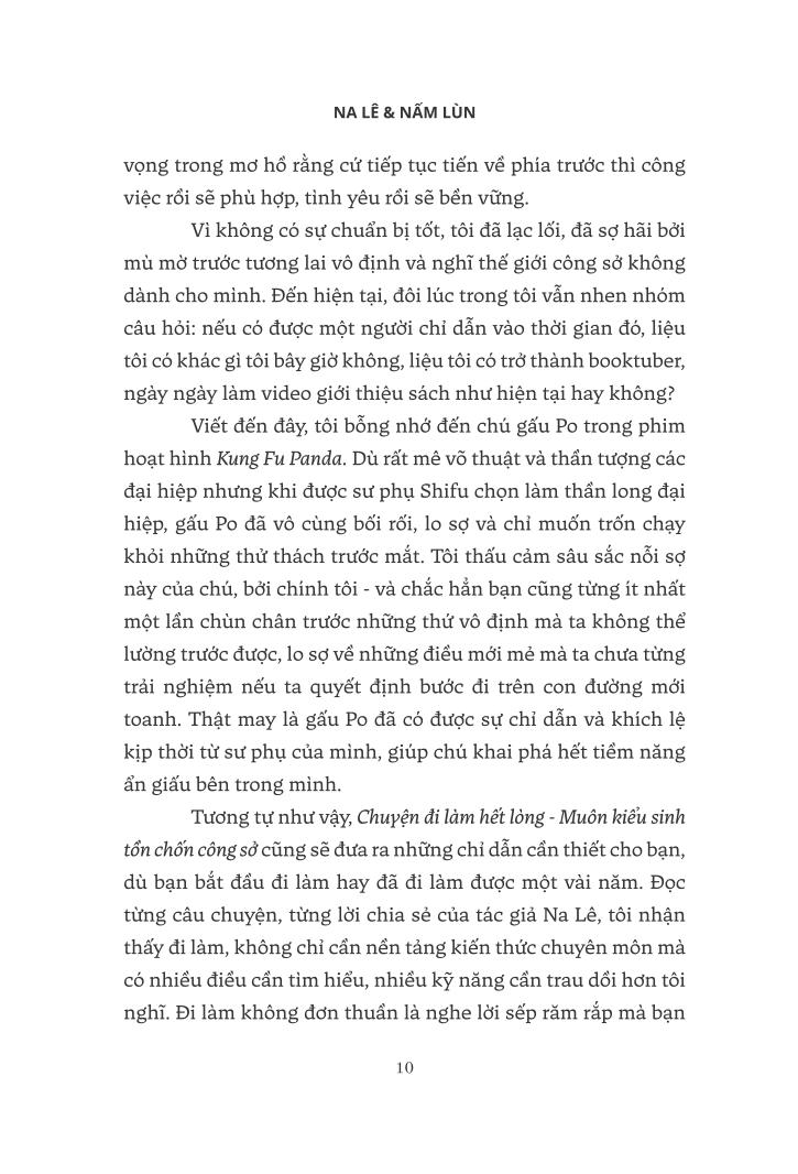 chuyện đi làm hết lòng