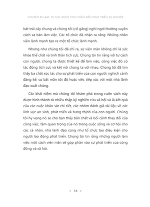 chuyện đi làm: từ sức khỏe tinh thần đến phát triển sự nghiệp