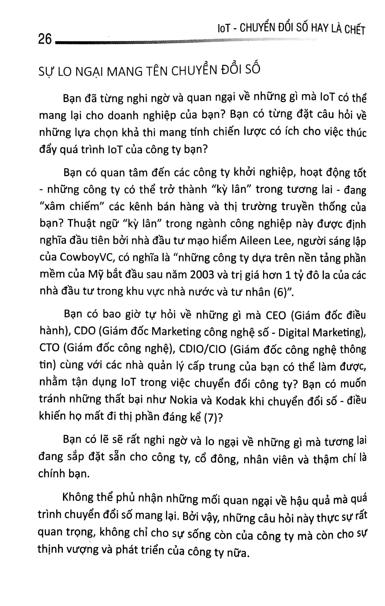 chuyển đổi số hay là chết