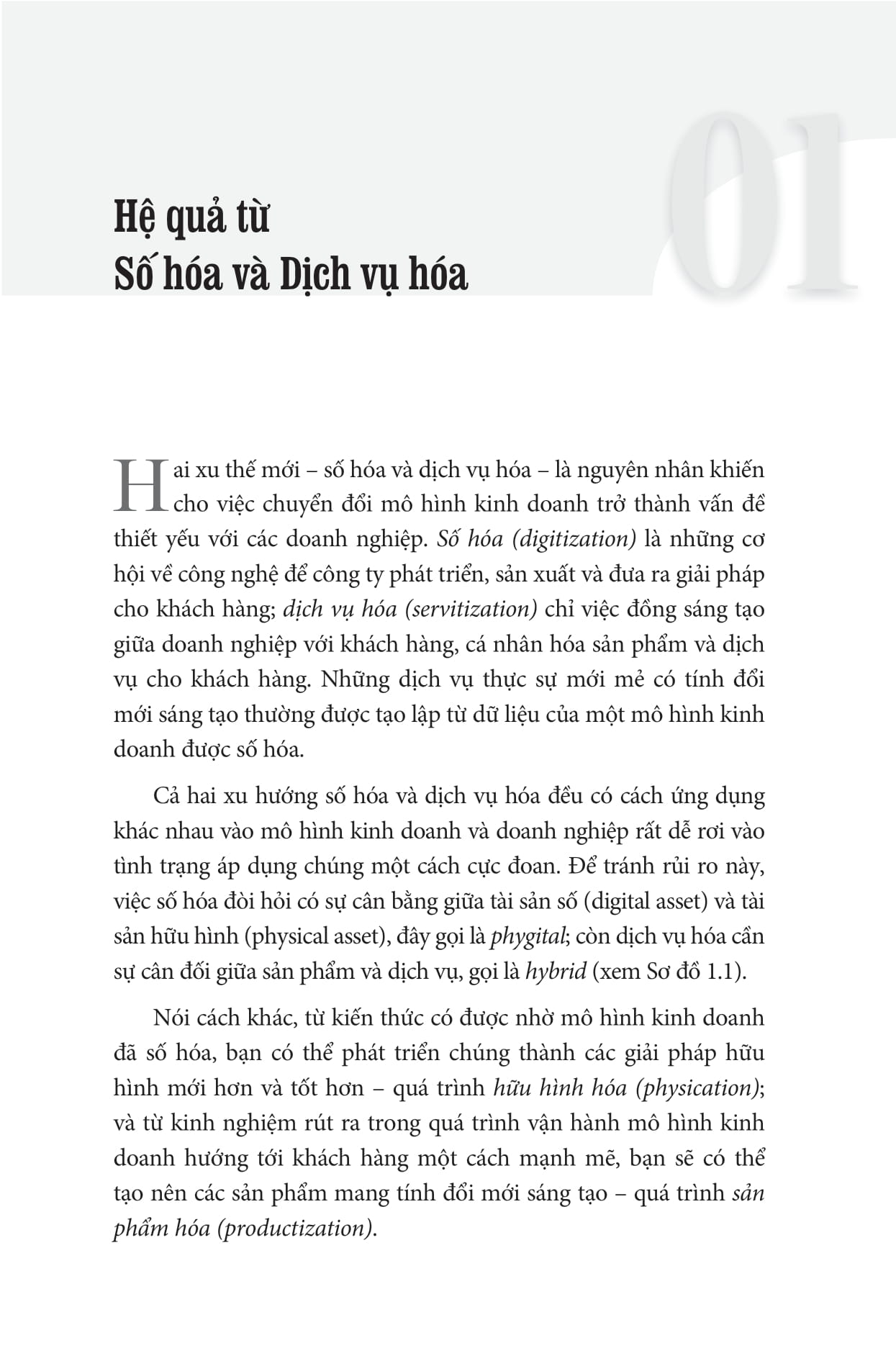 chuyển đổi toàn diện mô hình kinh doanh