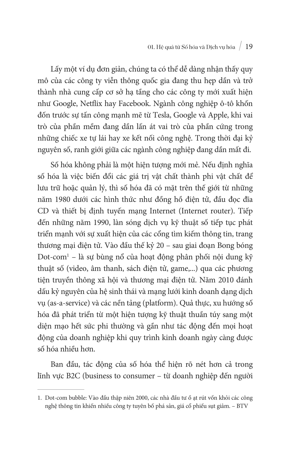 chuyển đổi toàn diện mô hình kinh doanh