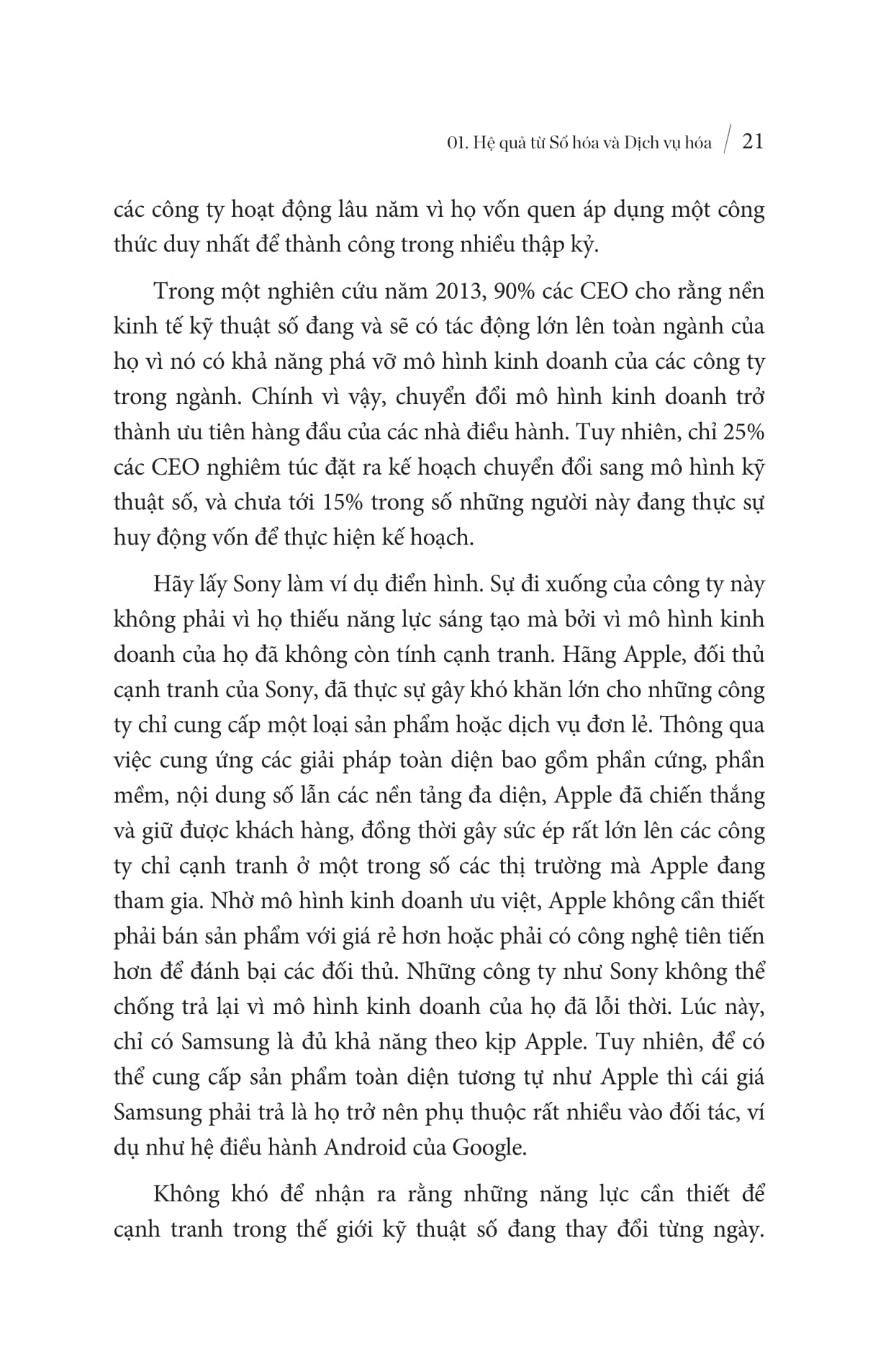 chuyển đổi toàn diện mô hình kinh doanh