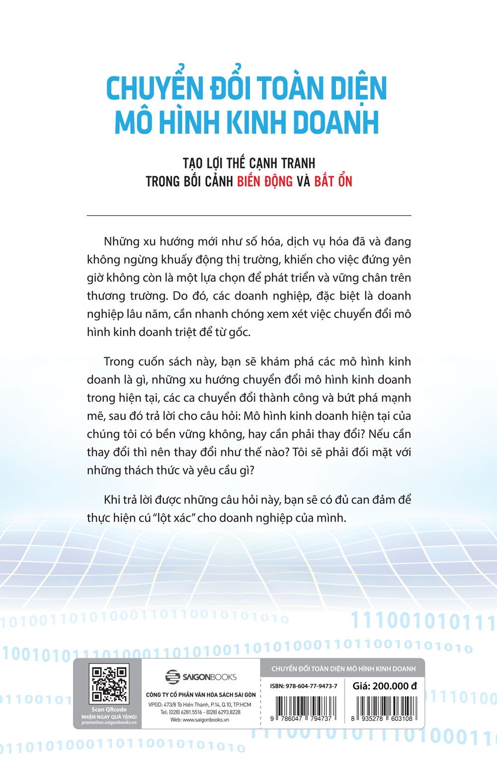 chuyển đổi toàn diện mô hình kinh doanh