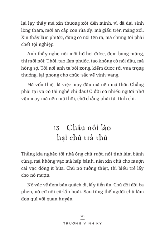 chuyện đời xưa