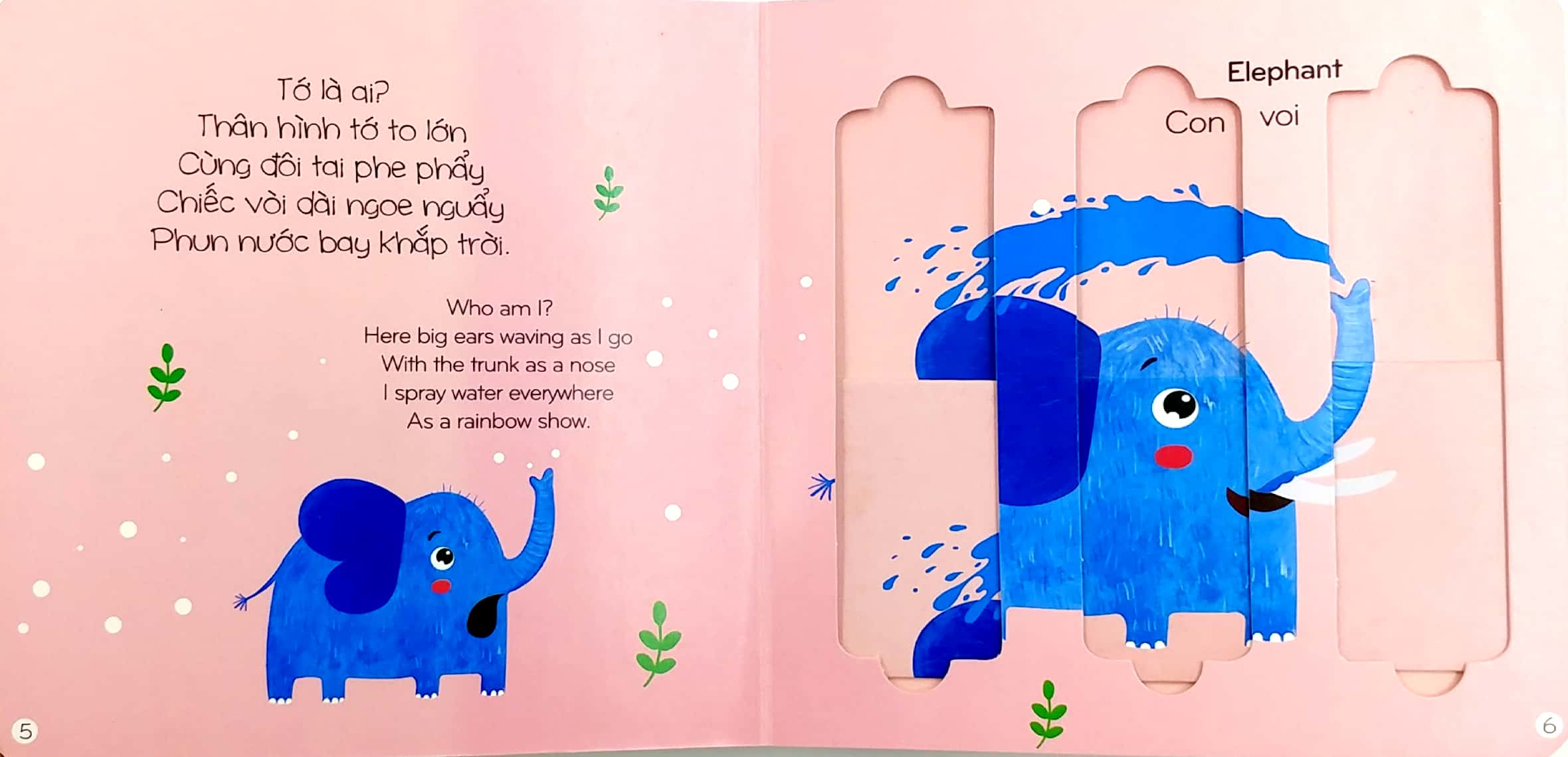 chuyển động ghép hình - slide and play - thế giới động vật - animals (tái bản 2023)