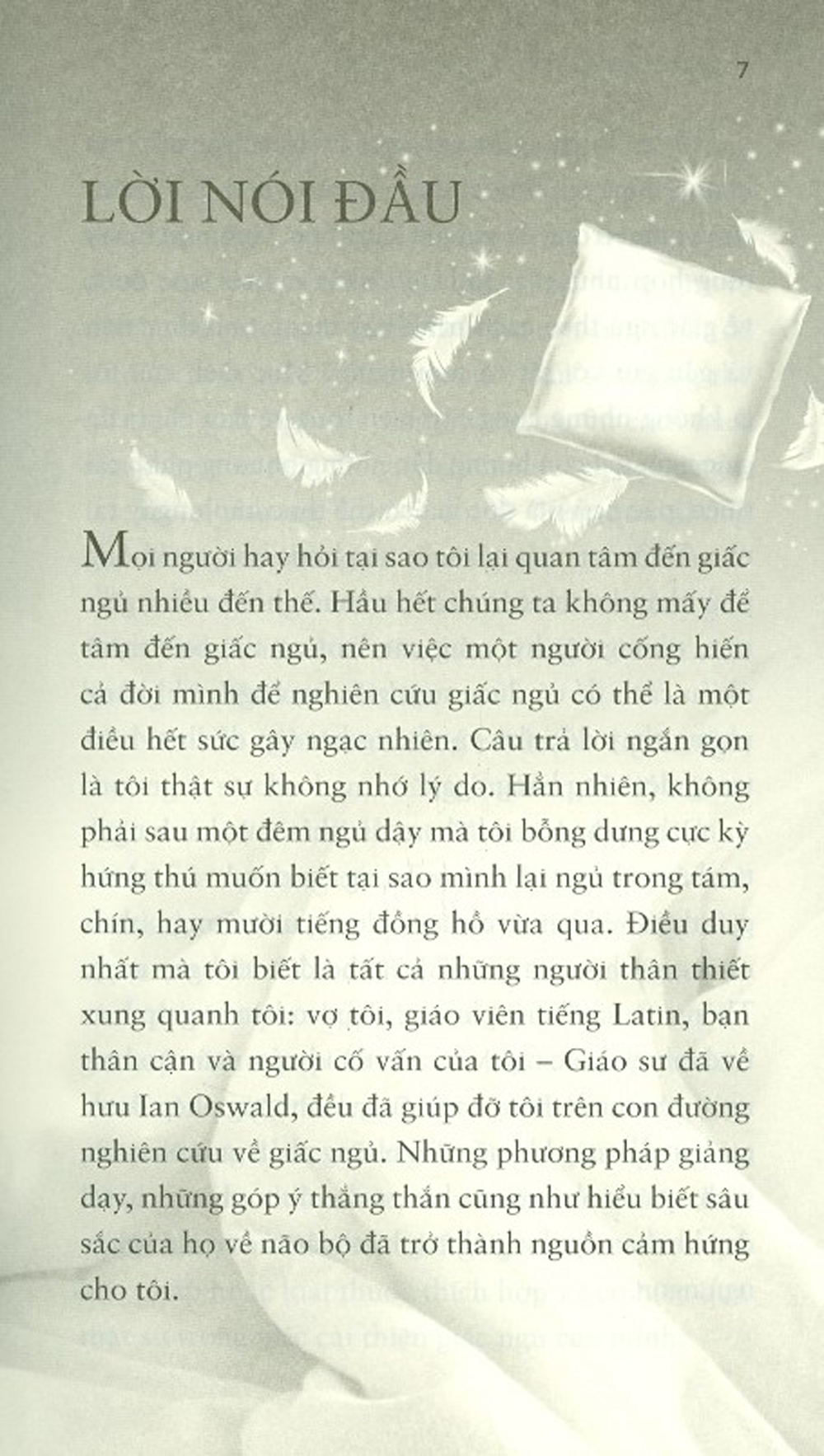 chuyên gia của giấc ngủ ngon