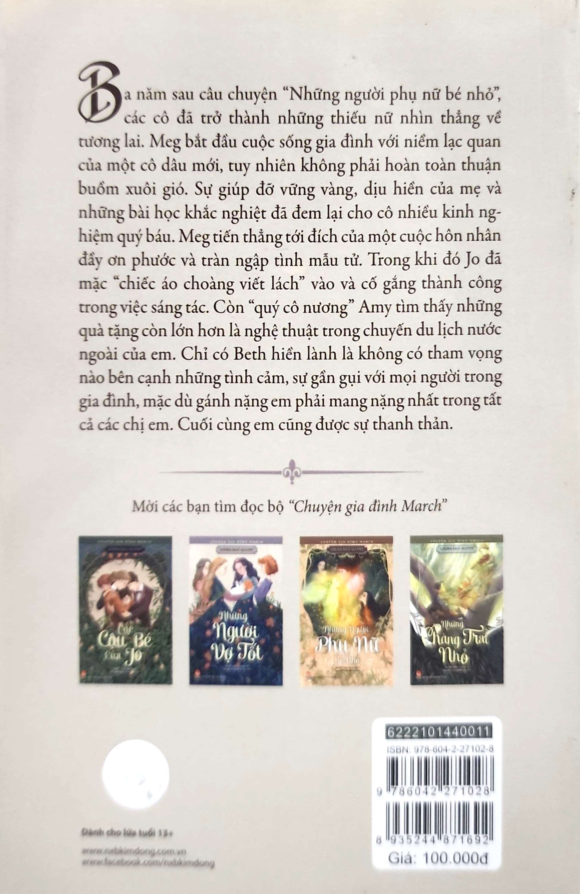 chuyện gia đình march - những người vợ tốt (tái bản 2022)