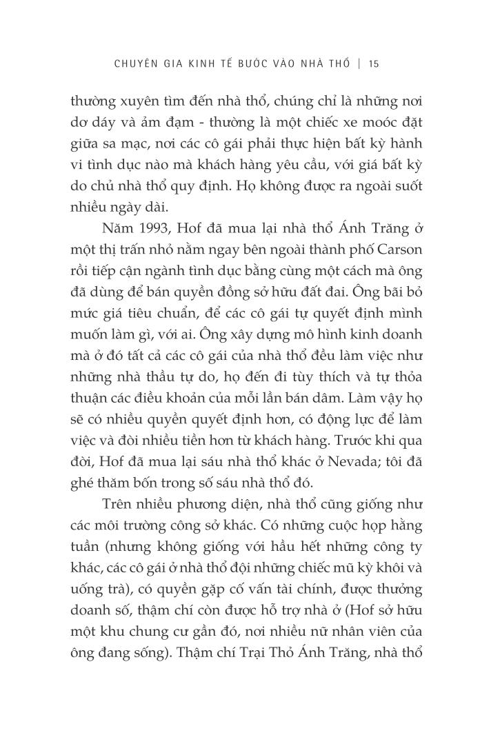 chuyên gia kinh tế bước vào nhà thổ và những nơi không ngờ khác để hiểu về rủi ro