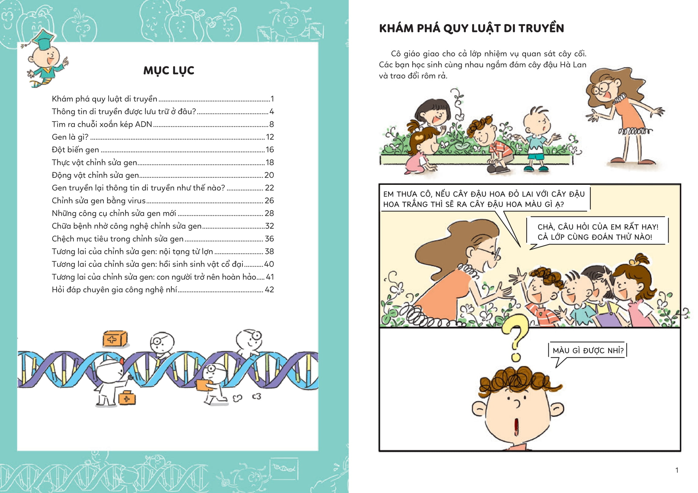 chuyên gia nhí khám phá công nghệ mới - chỉnh sửa gen