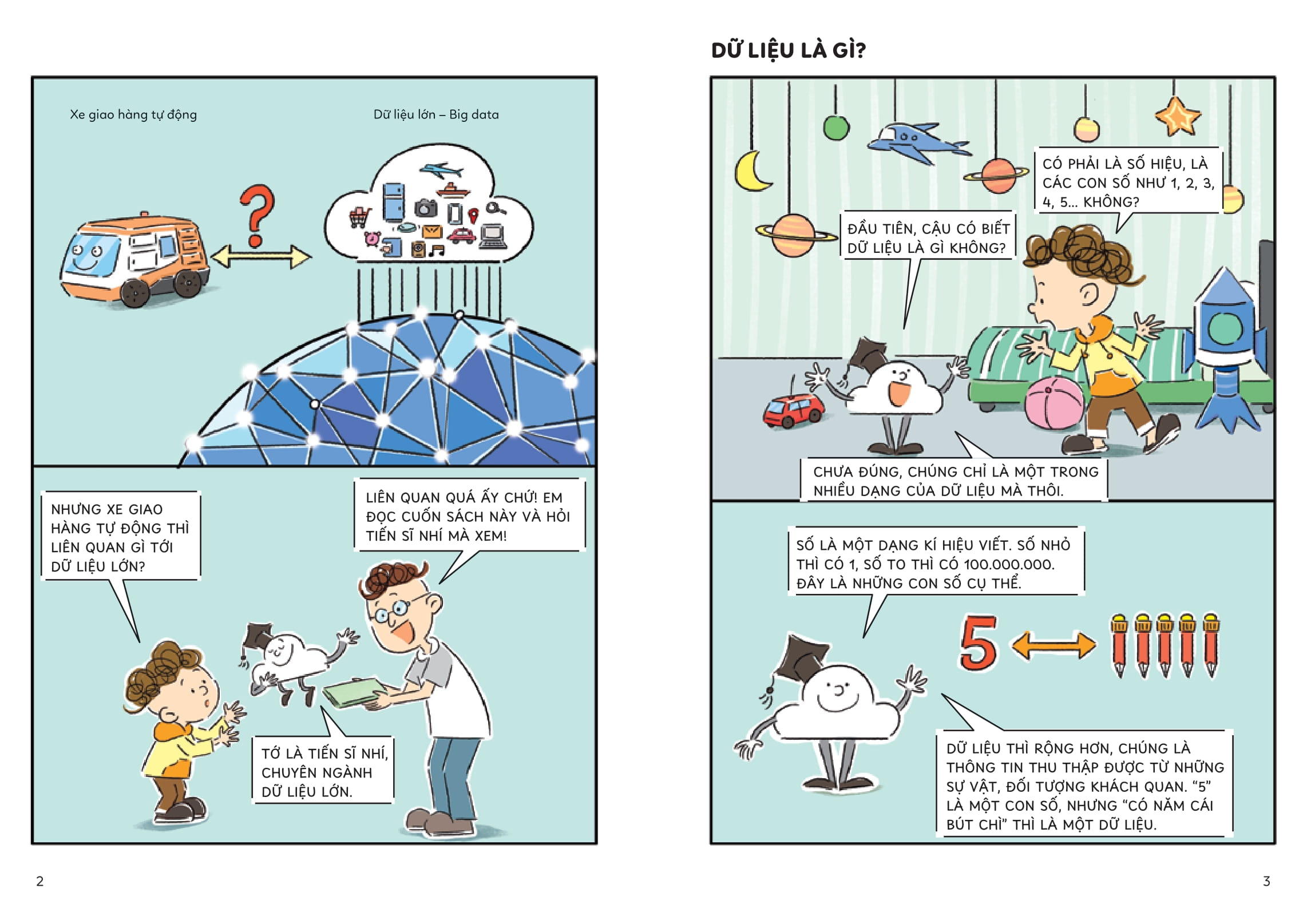 chuyên gia nhí khám phá công nghệ mới - dữ liệu lớn