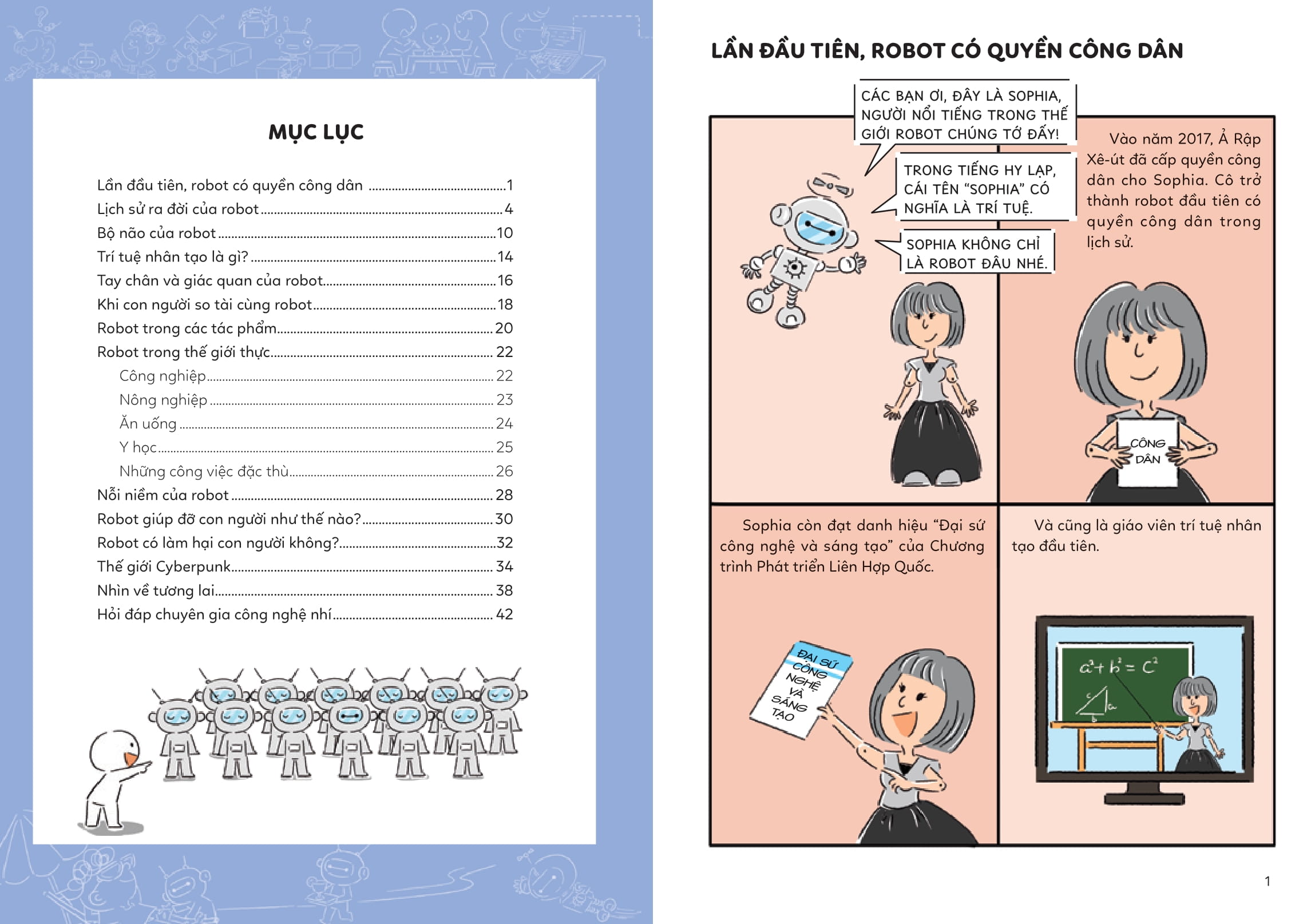 chuyên gia nhí khám phá công nghệ mới - robot