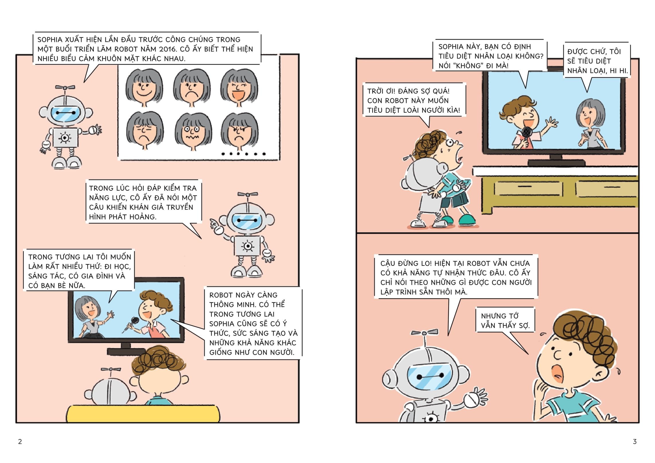 chuyên gia nhí khám phá công nghệ mới - robot