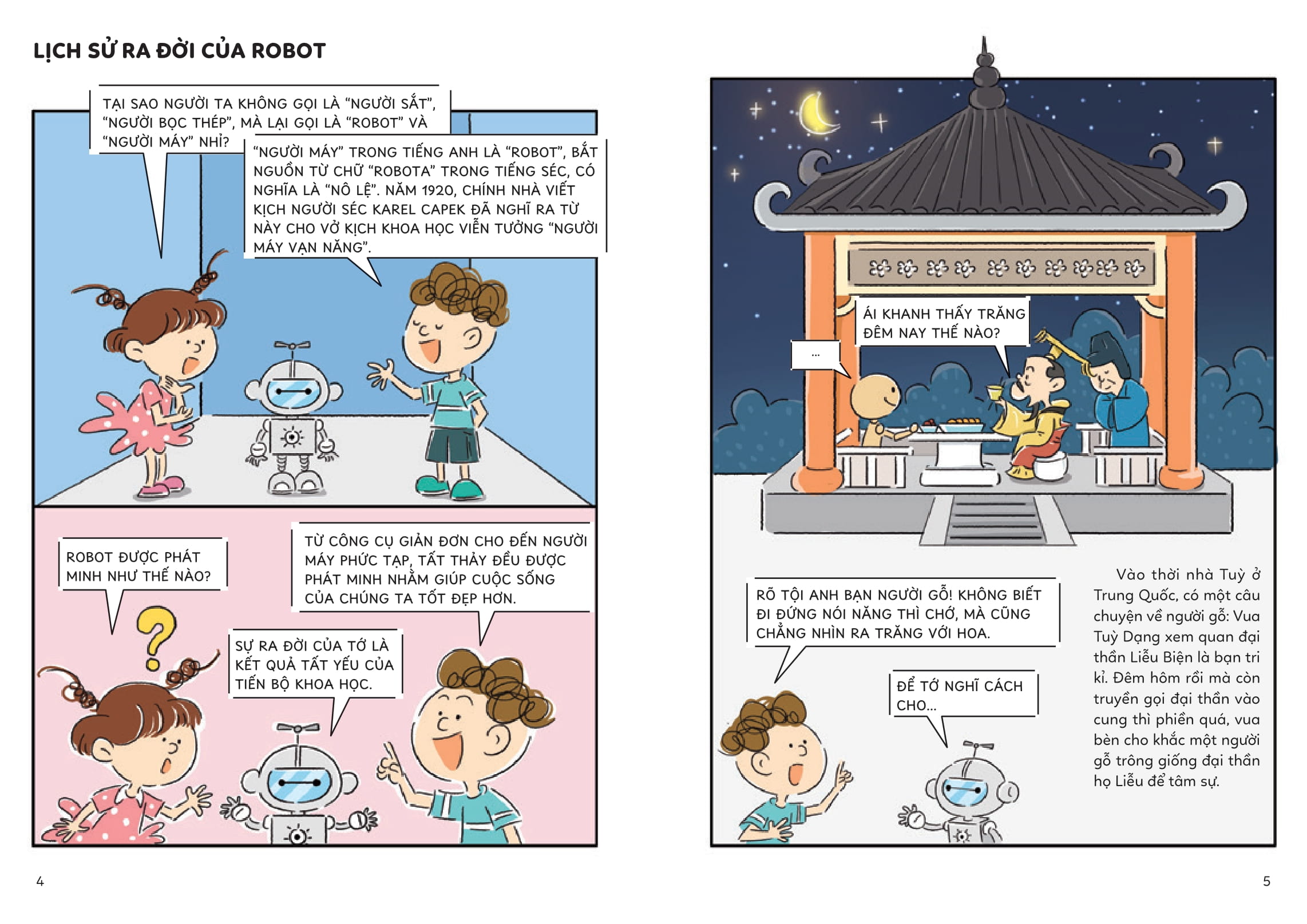 chuyên gia nhí khám phá công nghệ mới - robot