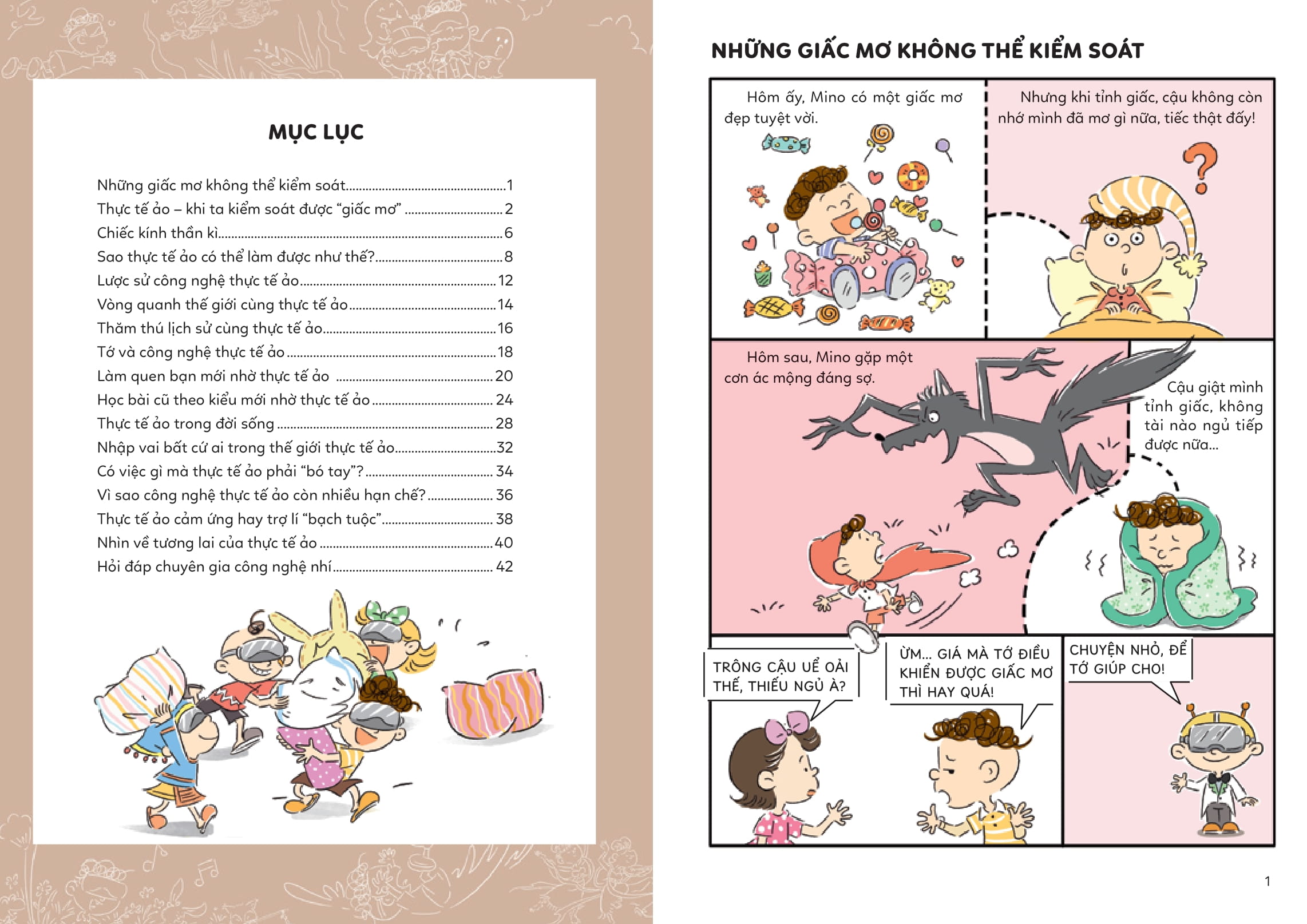 chuyên gia nhí khám phá công nghệ mới - thực tế ảo