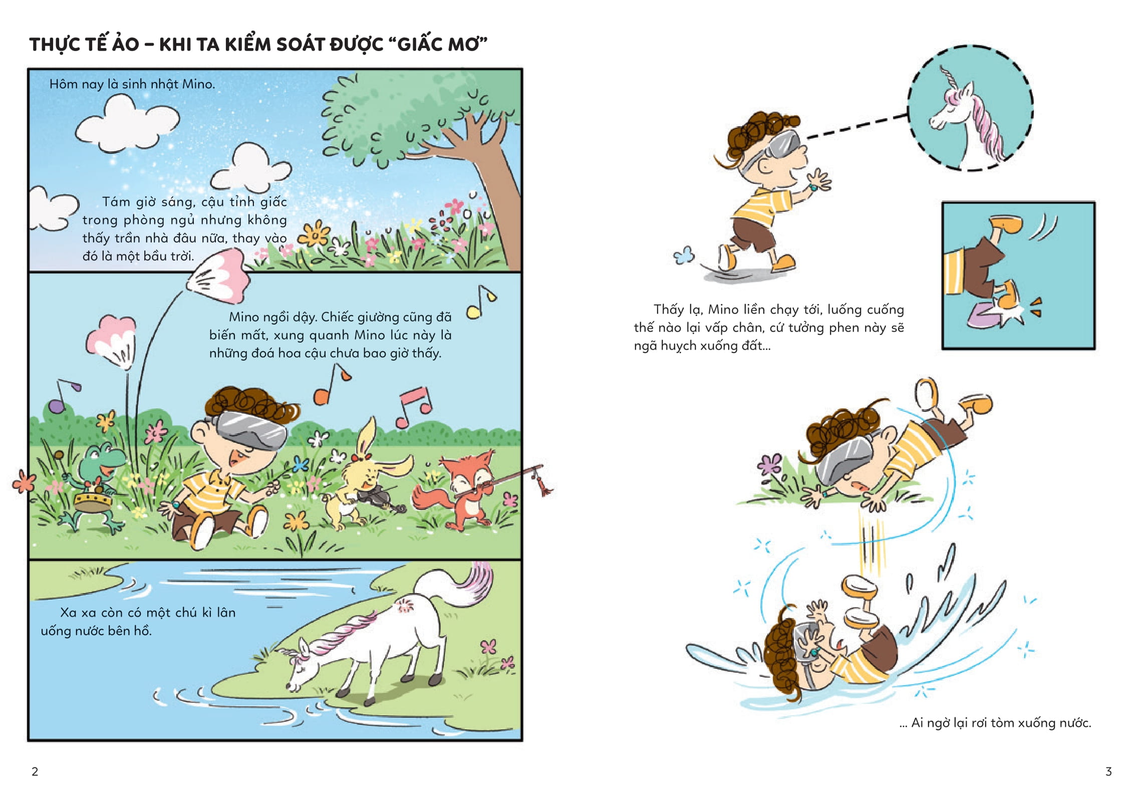 chuyên gia nhí khám phá công nghệ mới - thực tế ảo