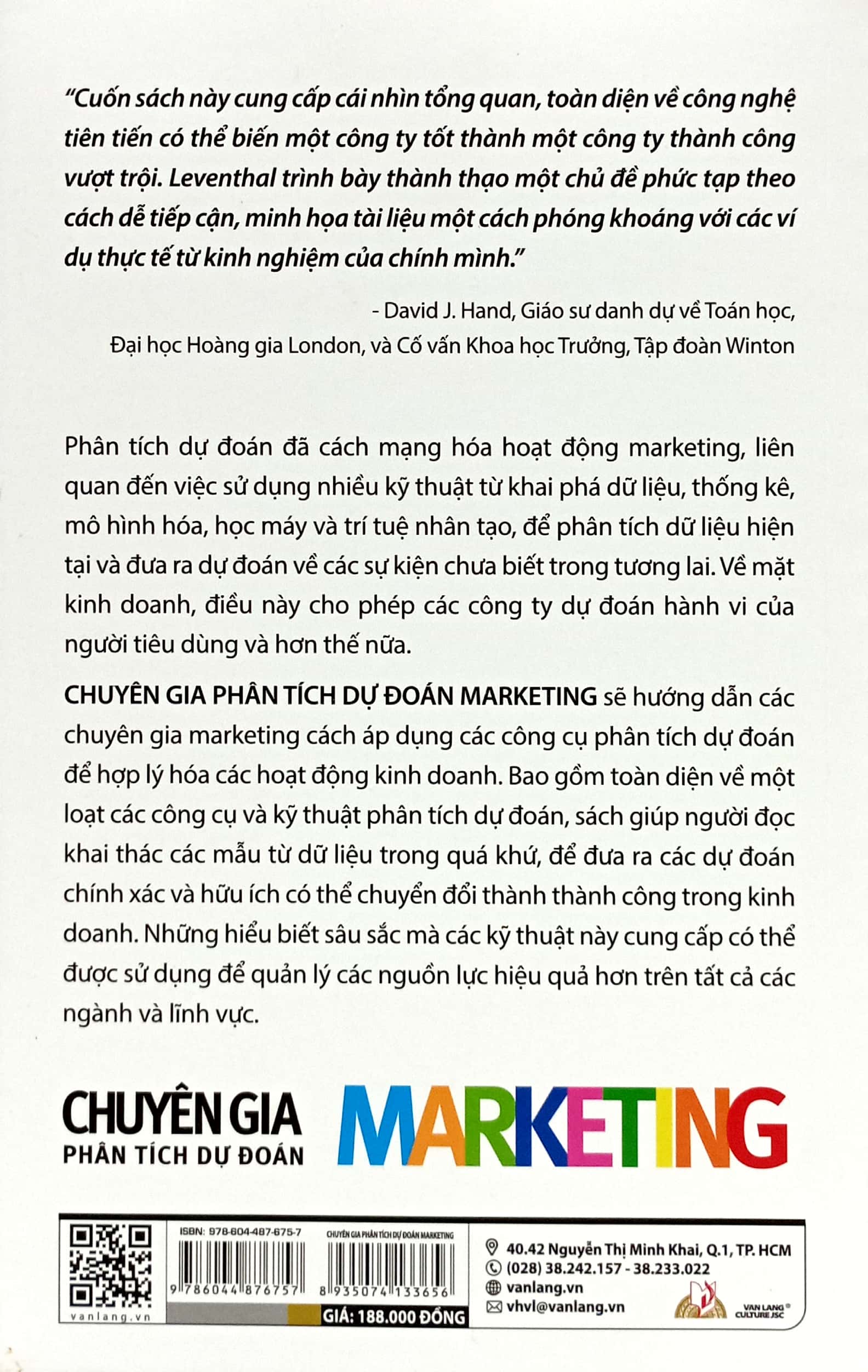 chuyên gia phân tích dự đoán marketing