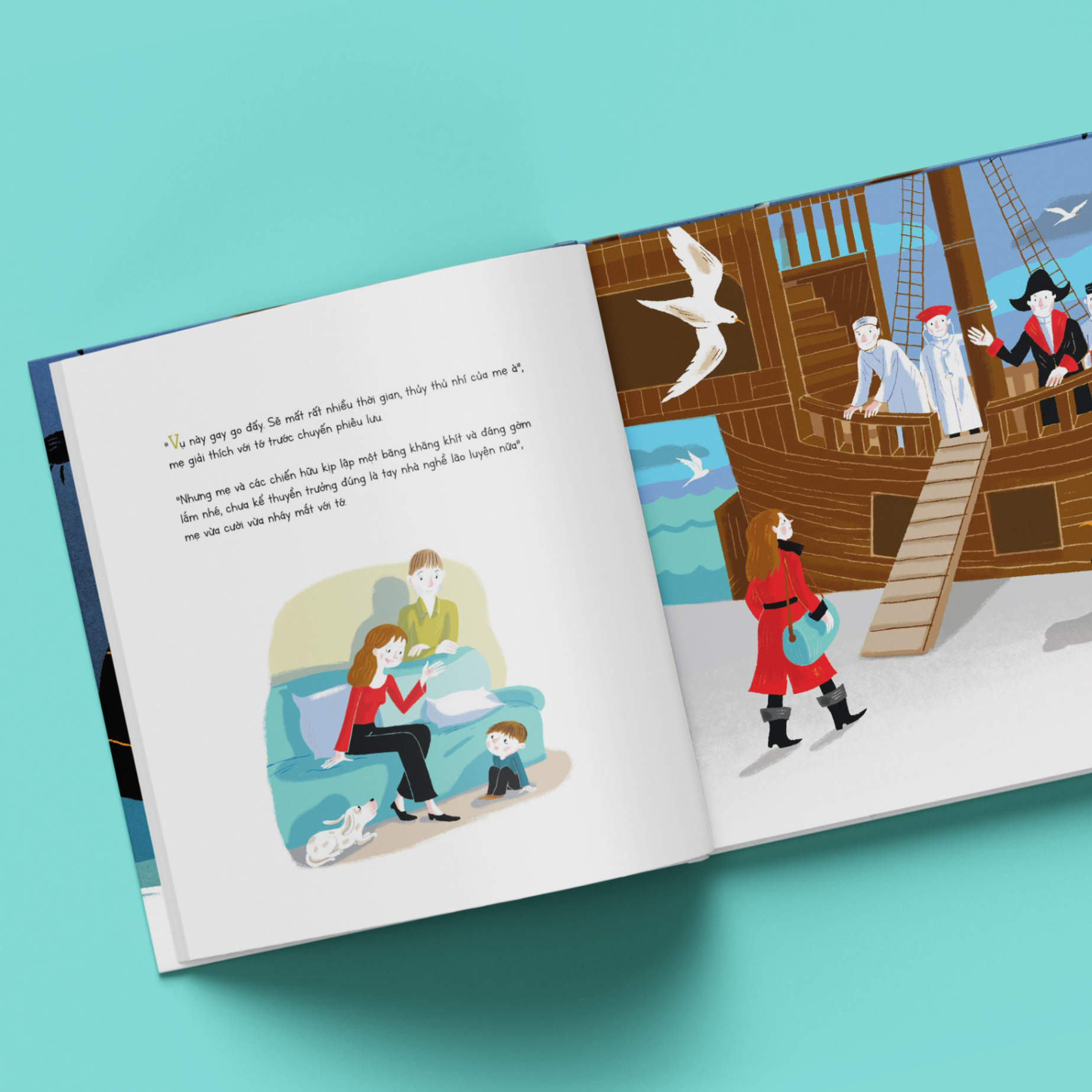 chuyến hải trình phi thường của mẹ - bìa cứng