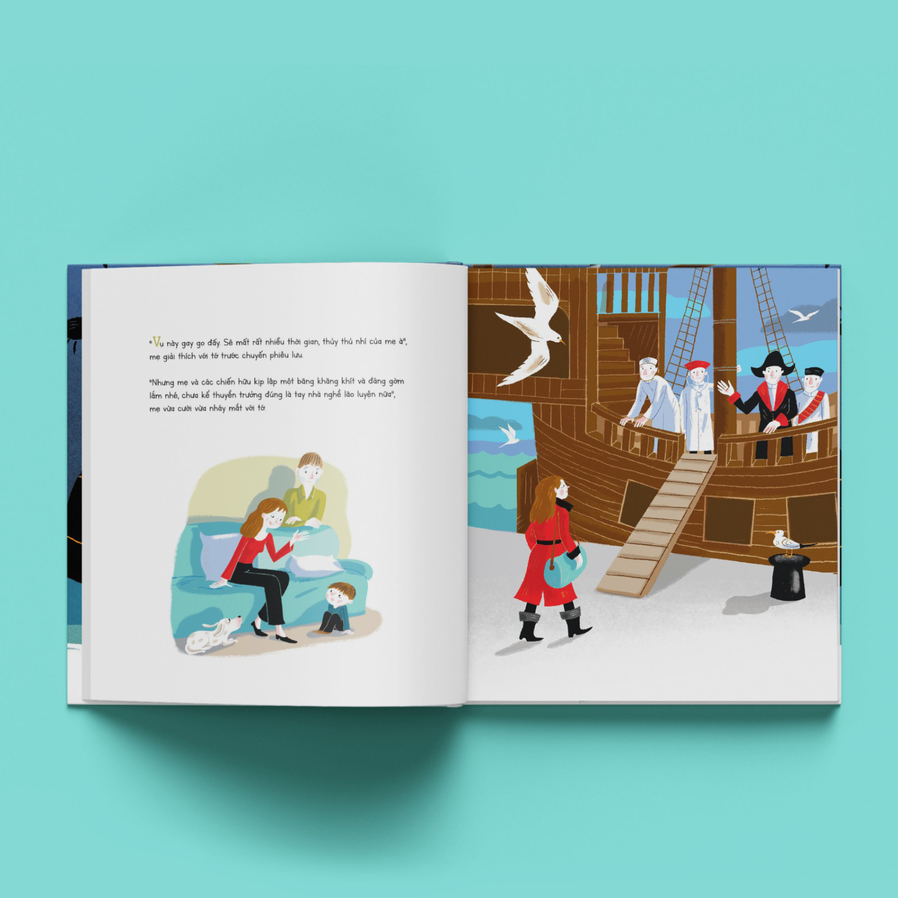 chuyến hải trình phi thường của mẹ - bìa cứng