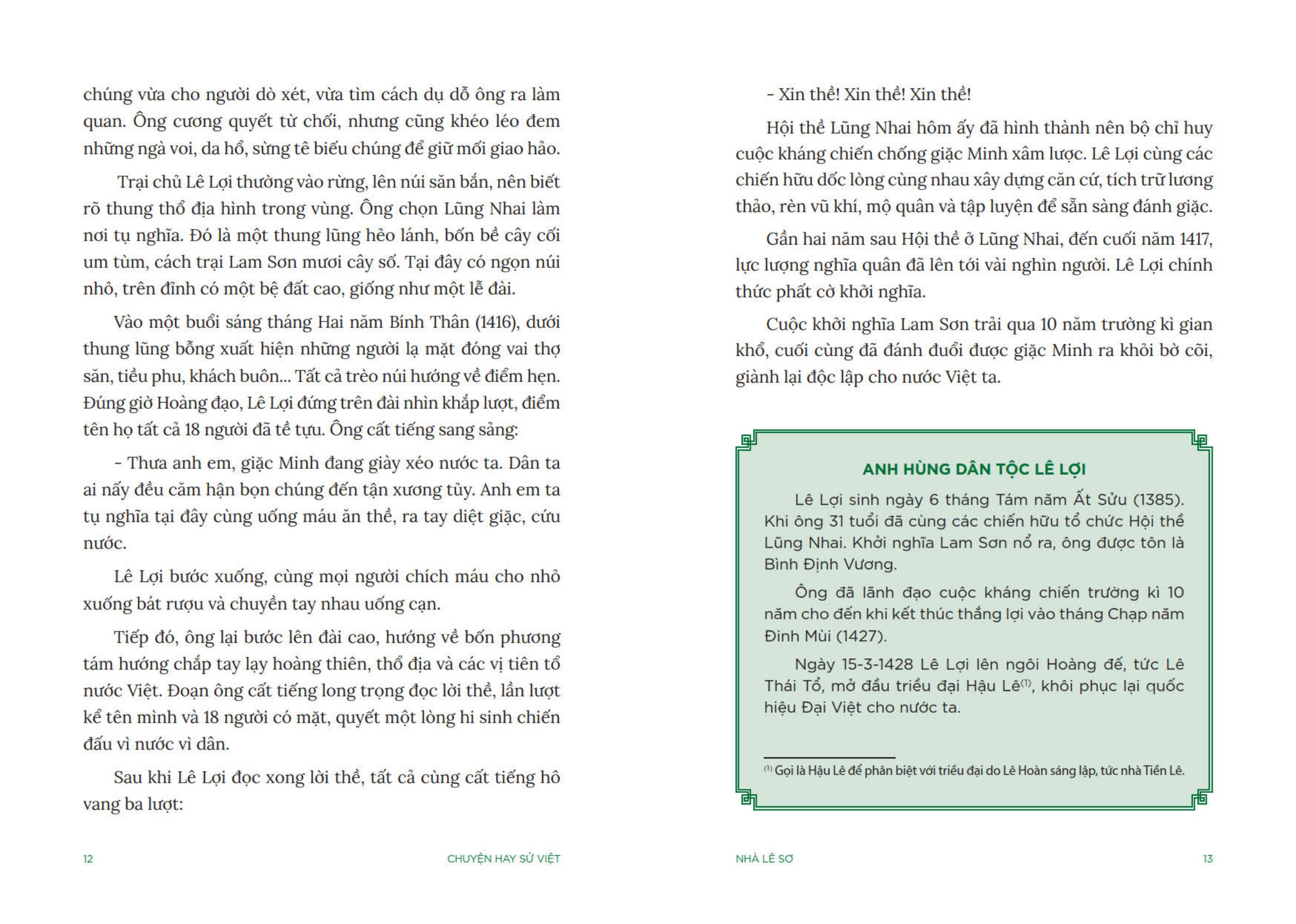 chuyện hay sử việt - nhà lê sơ - những trang sử bi hùng