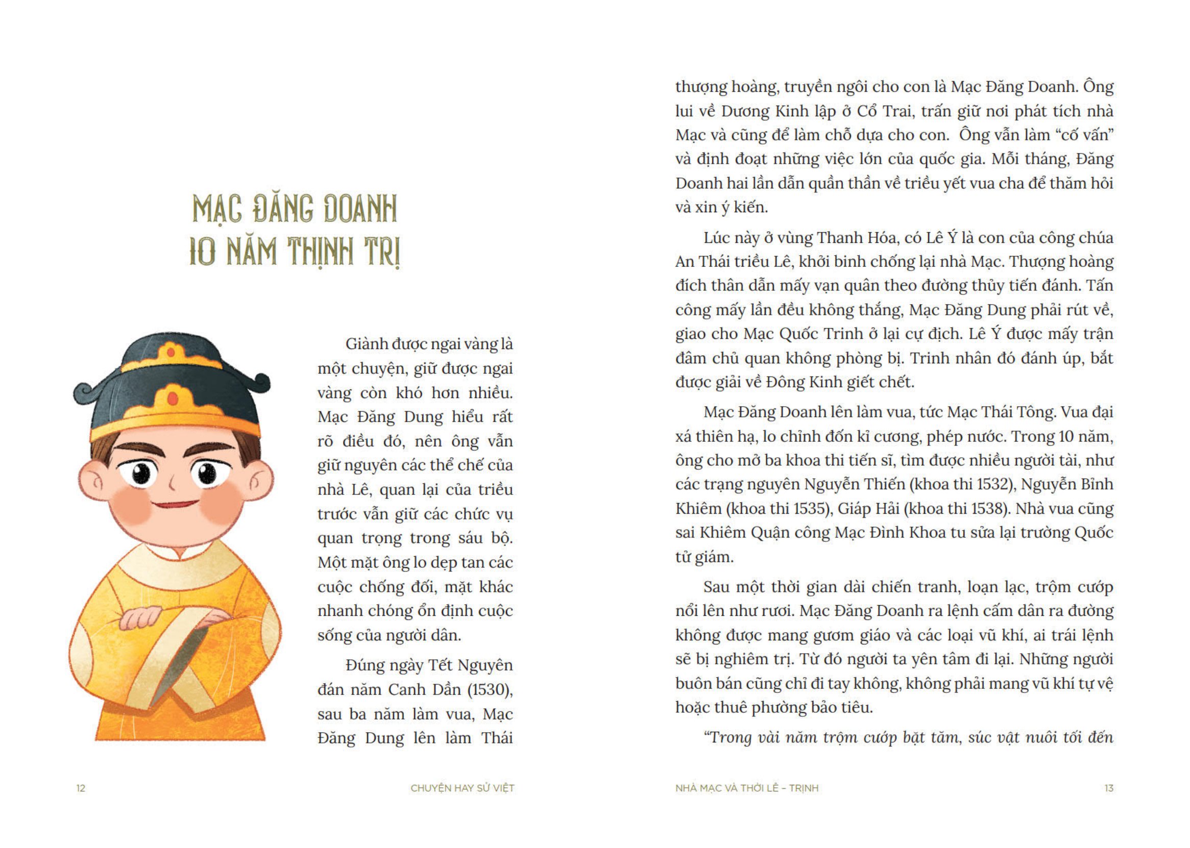 chuyện hay sử việt - nhà mạc và thời lê-trịnh - đất nước phân li