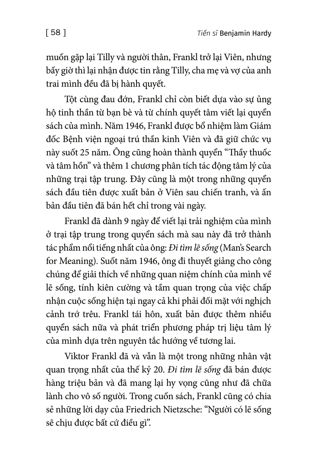 chuyển hóa hiện tại bằng tương lai