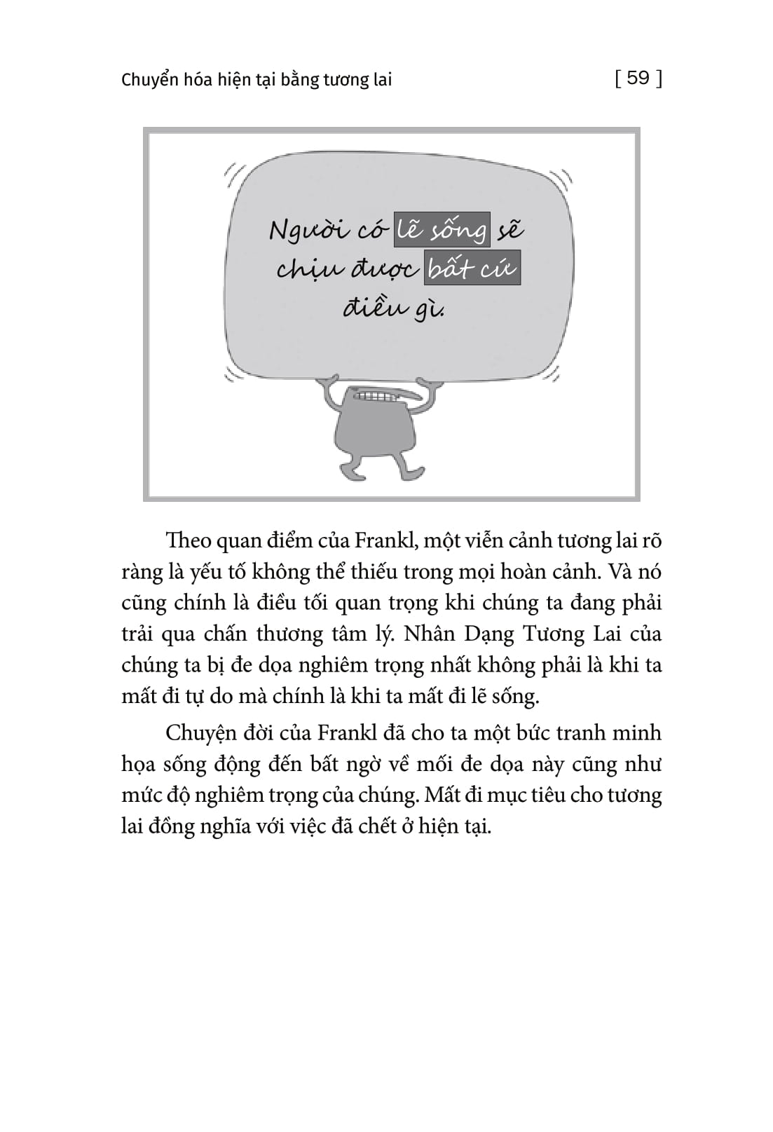 chuyển hóa hiện tại bằng tương lai