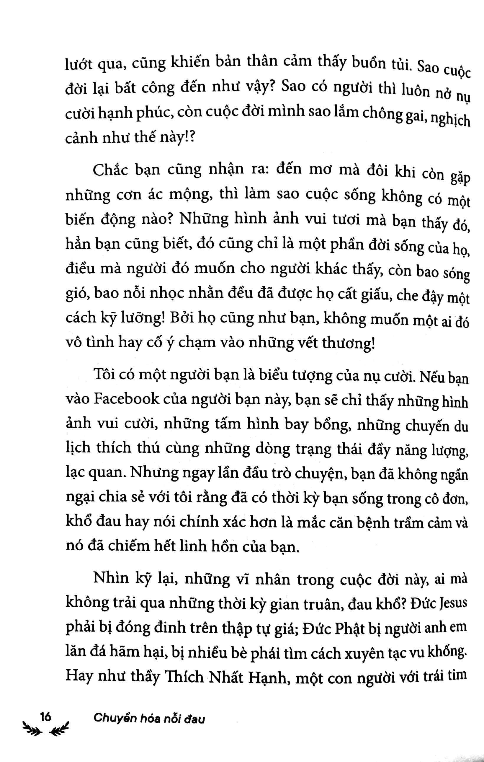 chuyển hóa nỗi đau