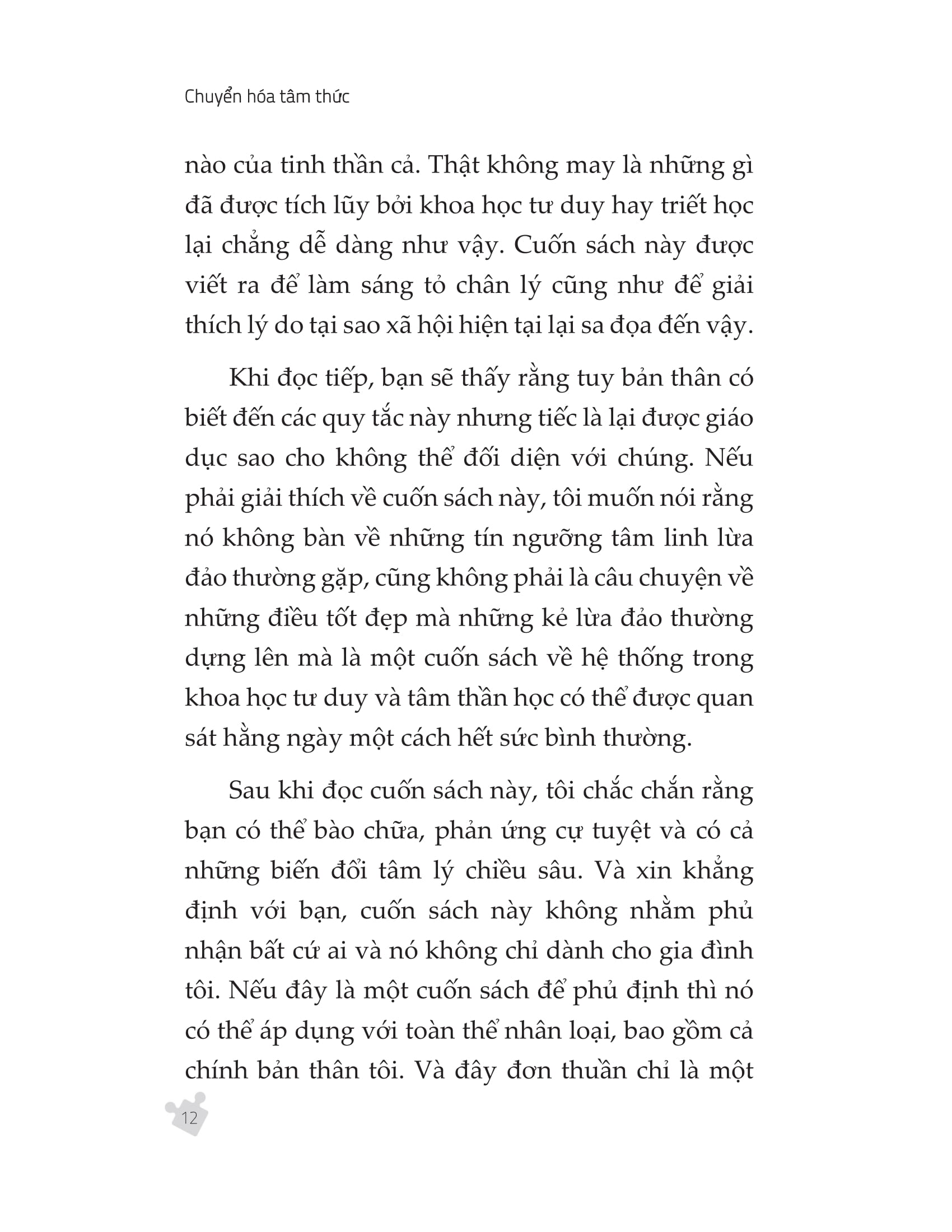 chuyển hóa tâm thức