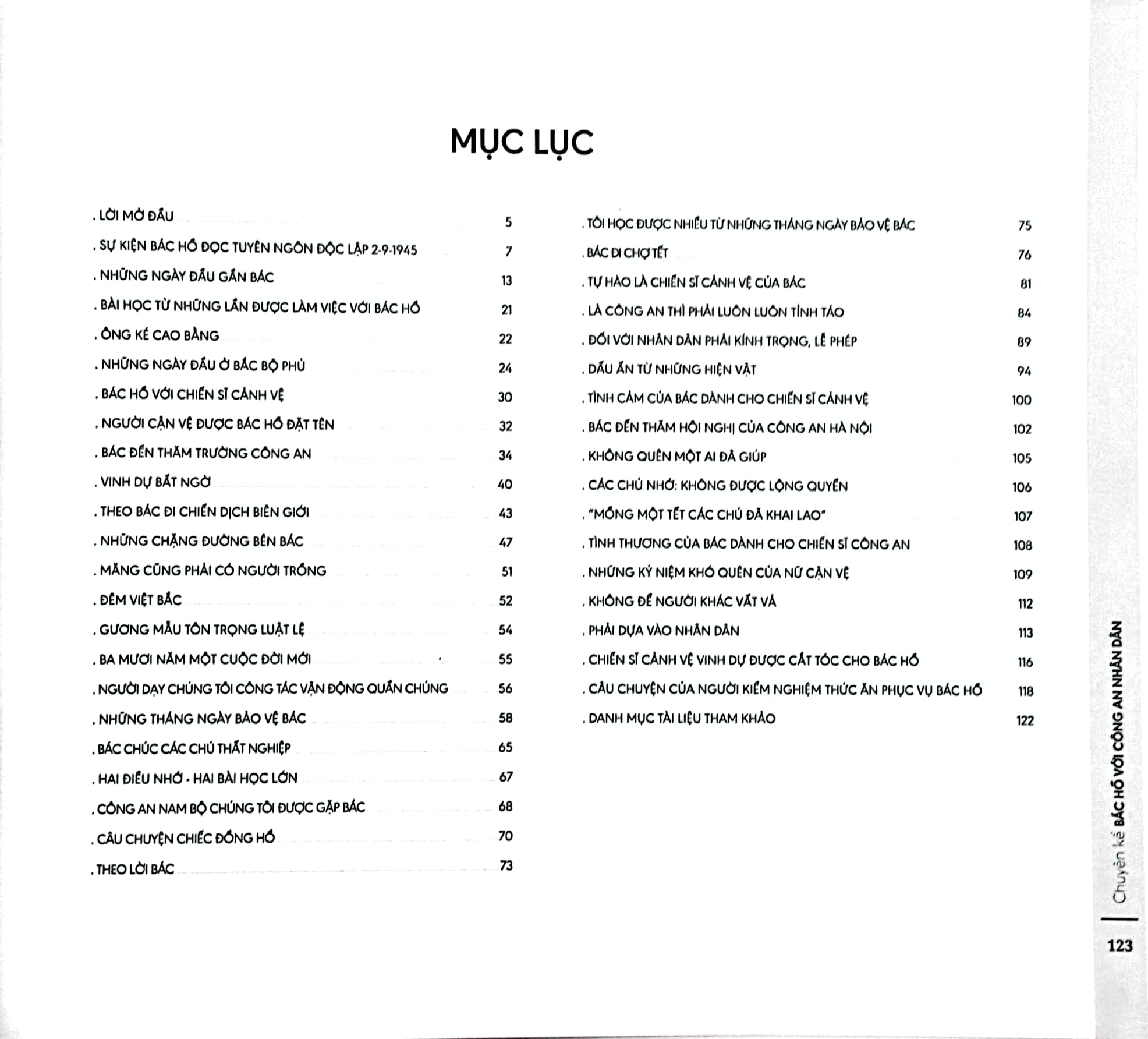 chuyện kể bác hồ với công an nhân dân - bìa cứng